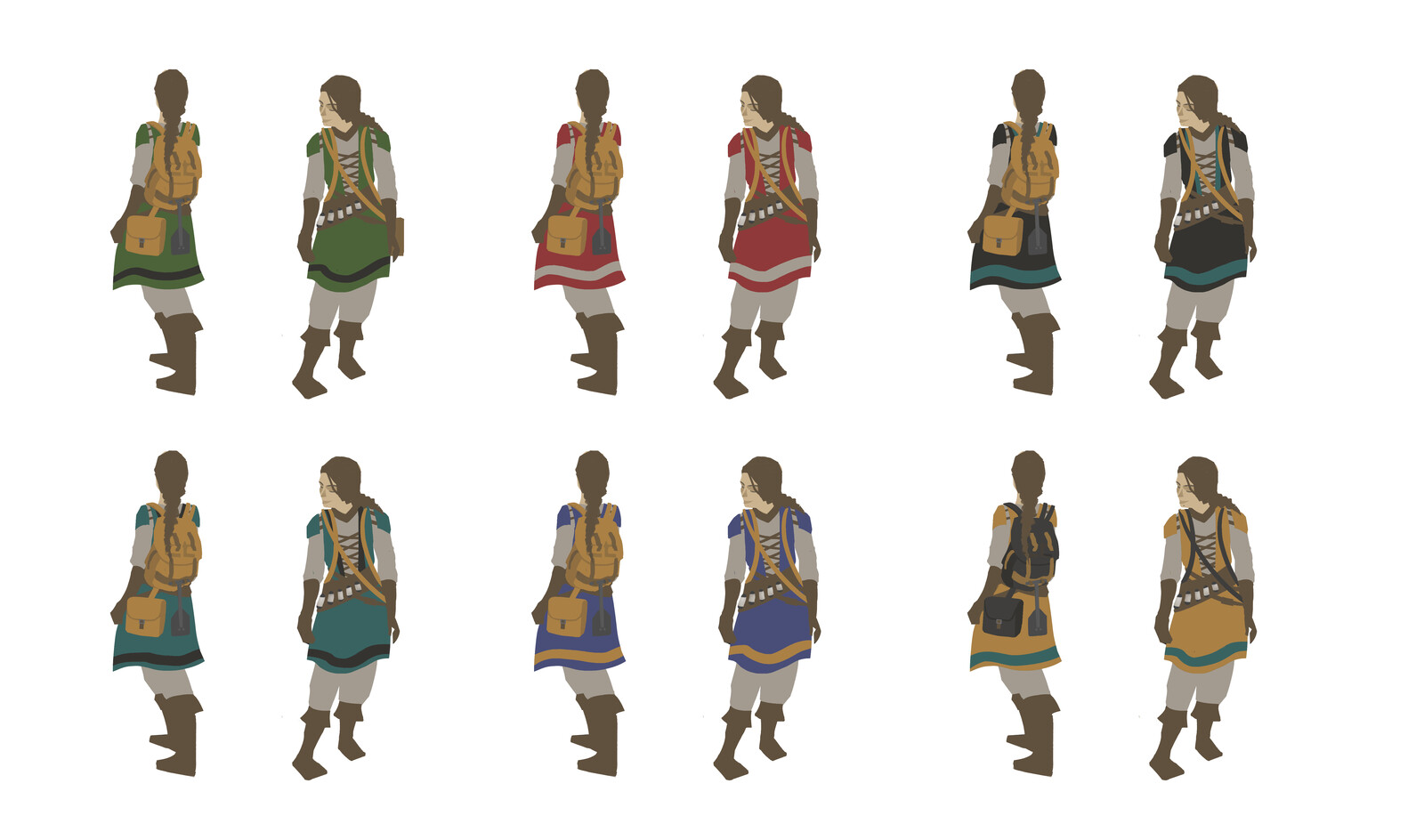 Outfit 5 with variations