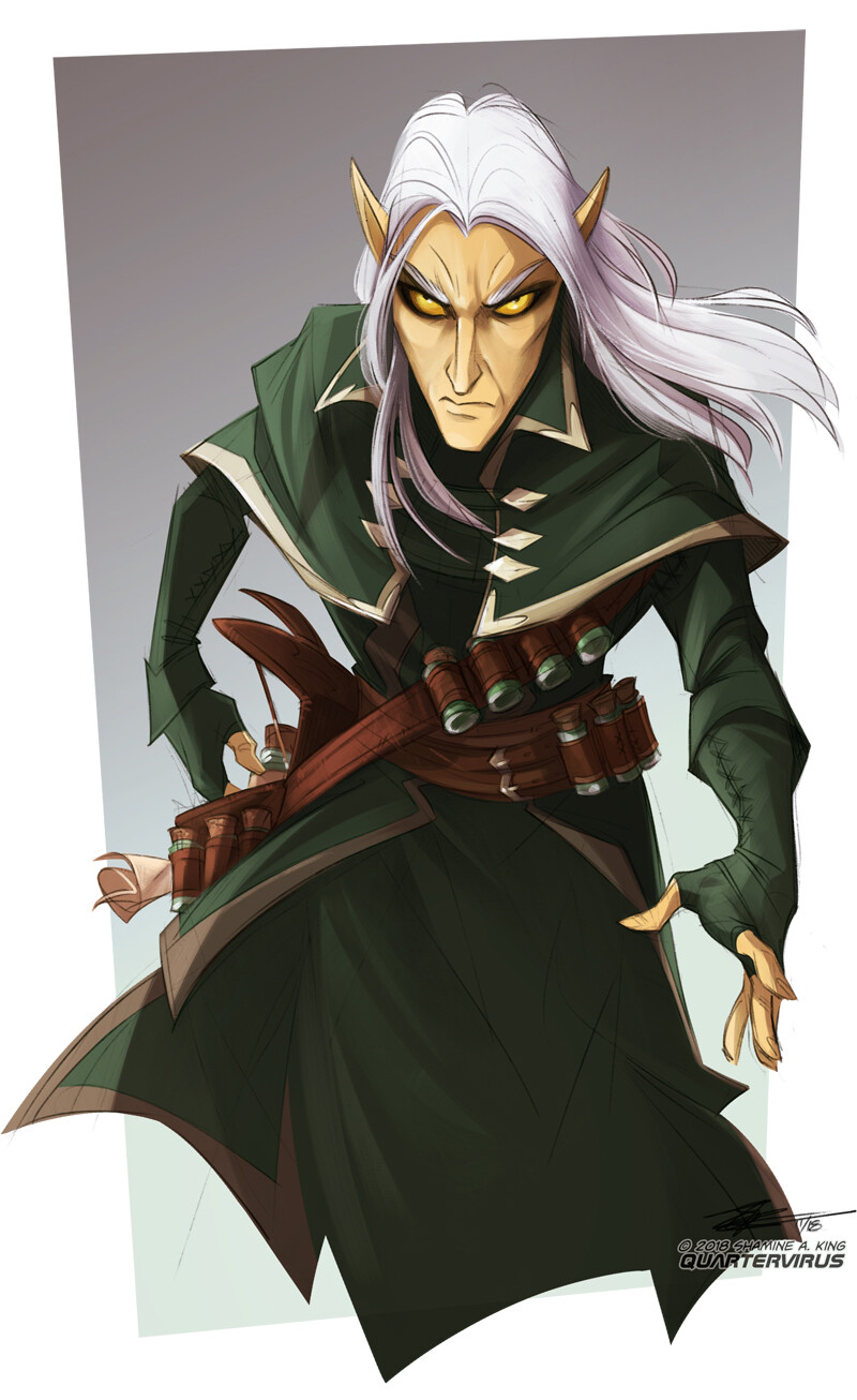 A little Aezar pre-vampirism, back when he was still Naerethil Loraethaine.
