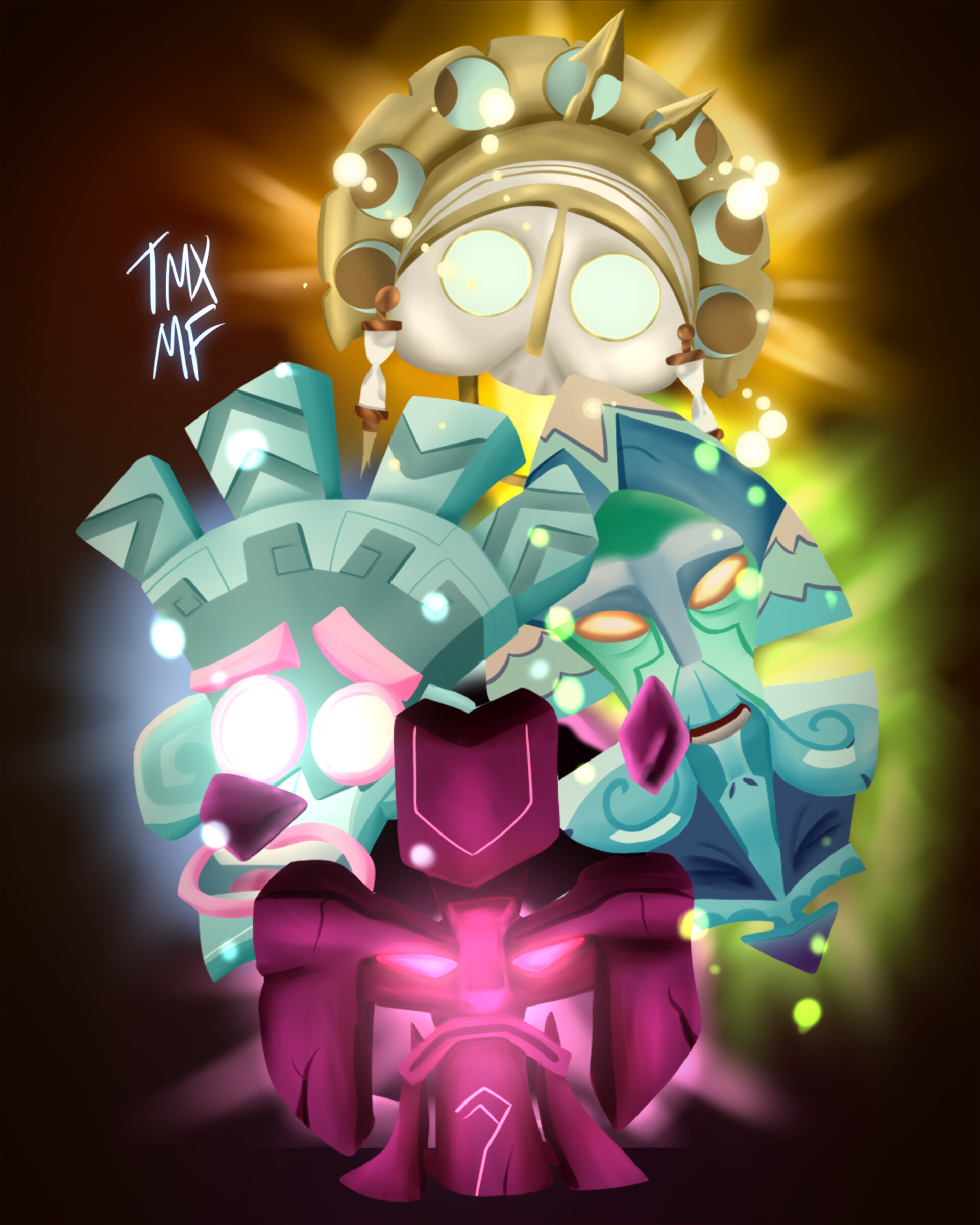 ArtStation Crash Bandicoot 4 It's About Time Quantum Mask Fan Art