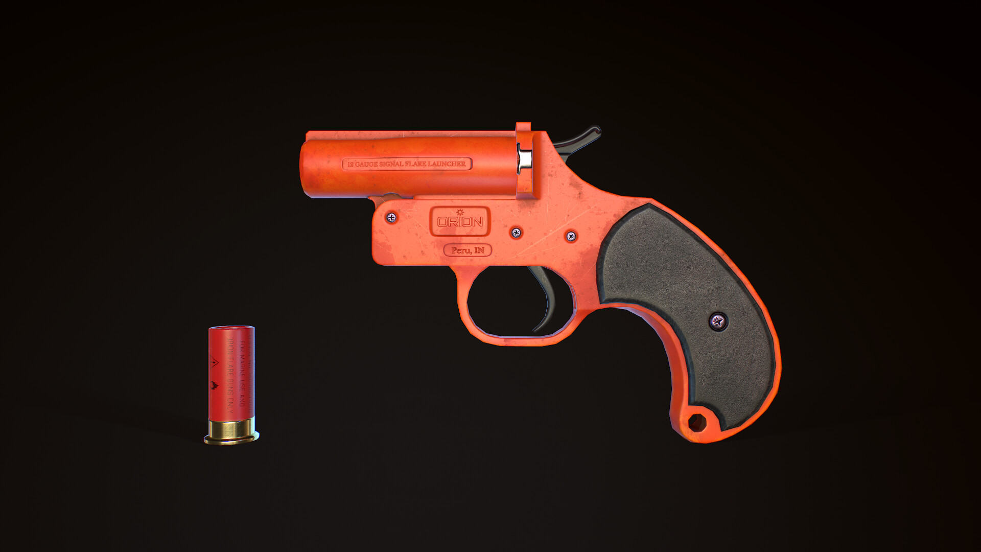 Low Poly Flare Gun that i made in my spare time. 