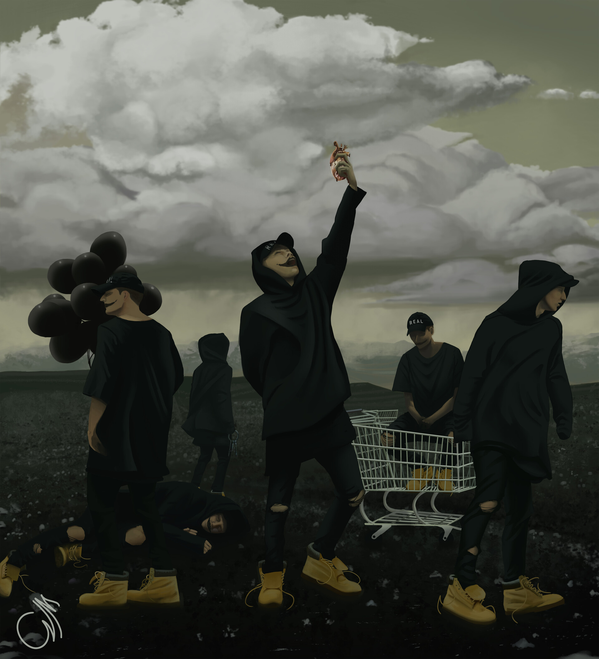 ArtStation - Nf Lost digital art