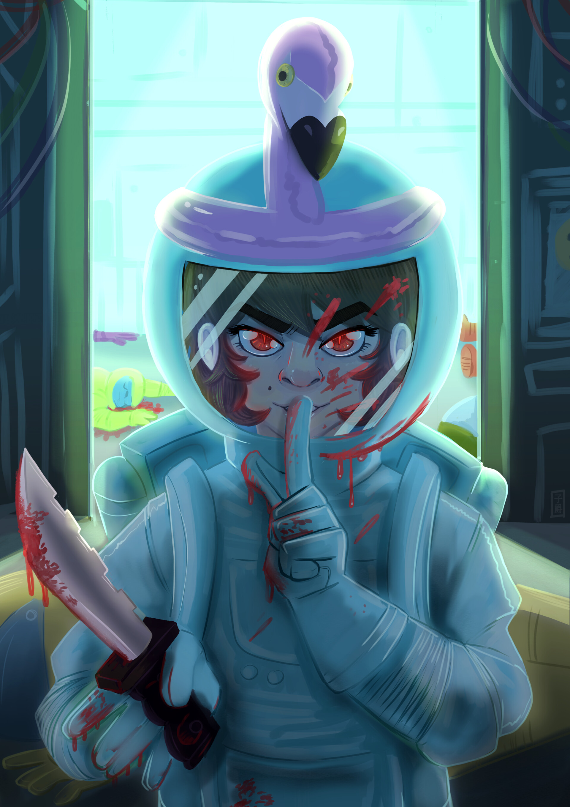 Artstation I M The Impostor Among Us With Speedpaint Annalisa Visconti