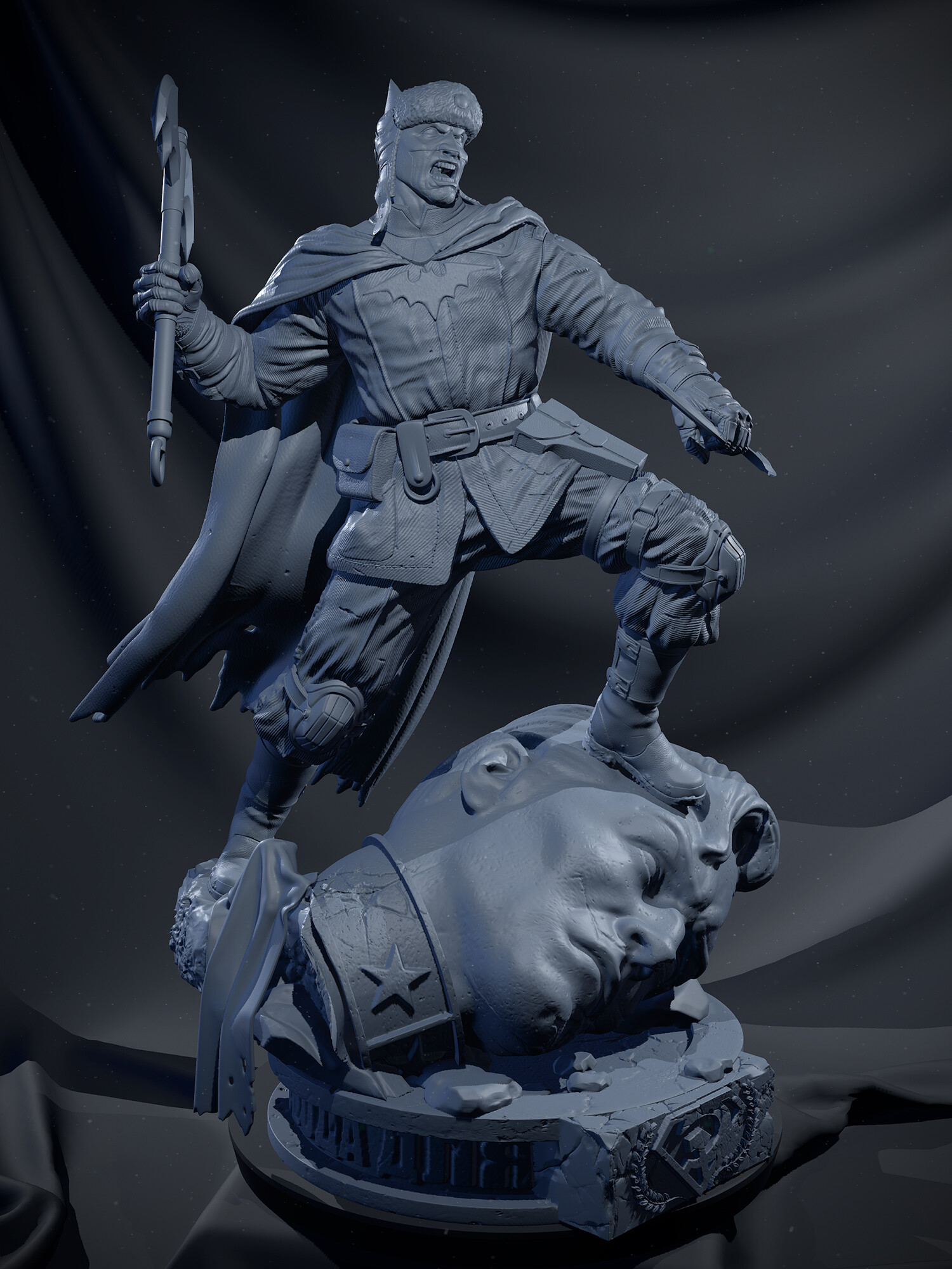 ArtStation BATMAN RED SON