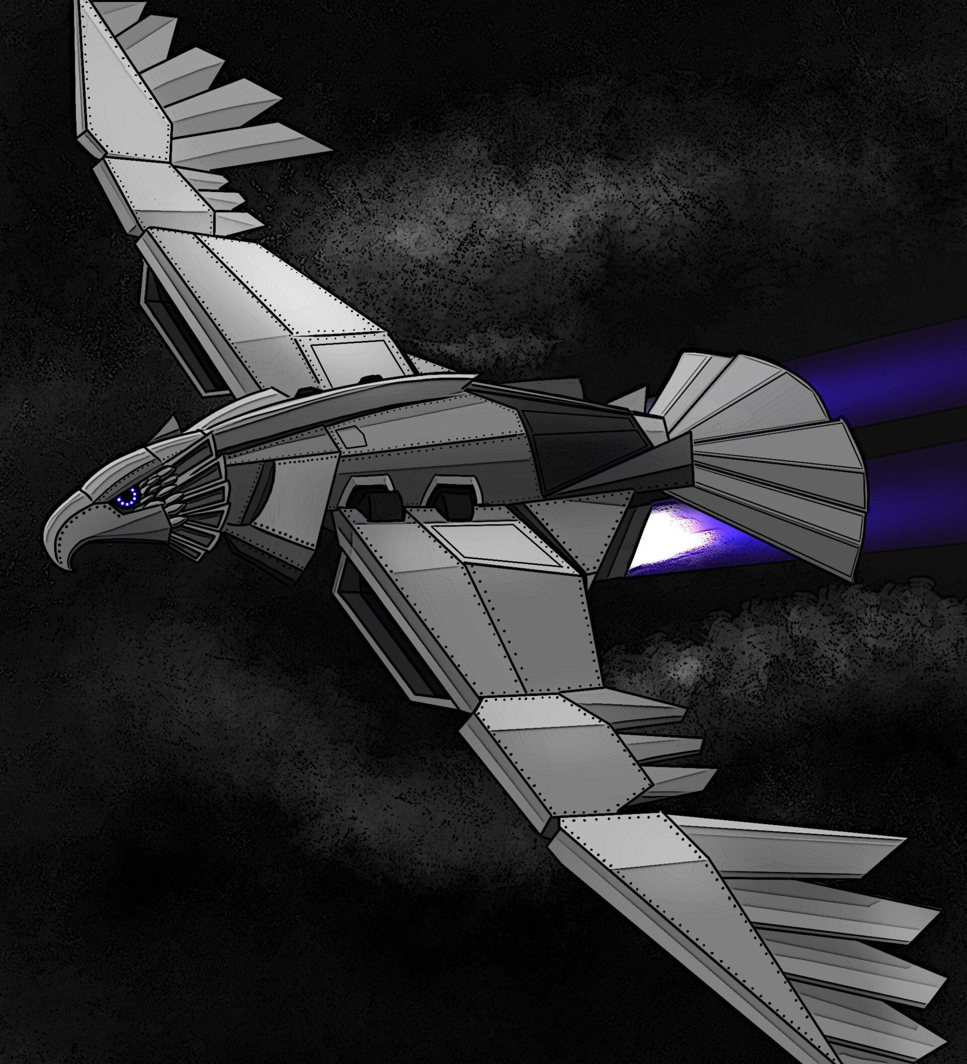 ArtStation - Mechanical Raptor