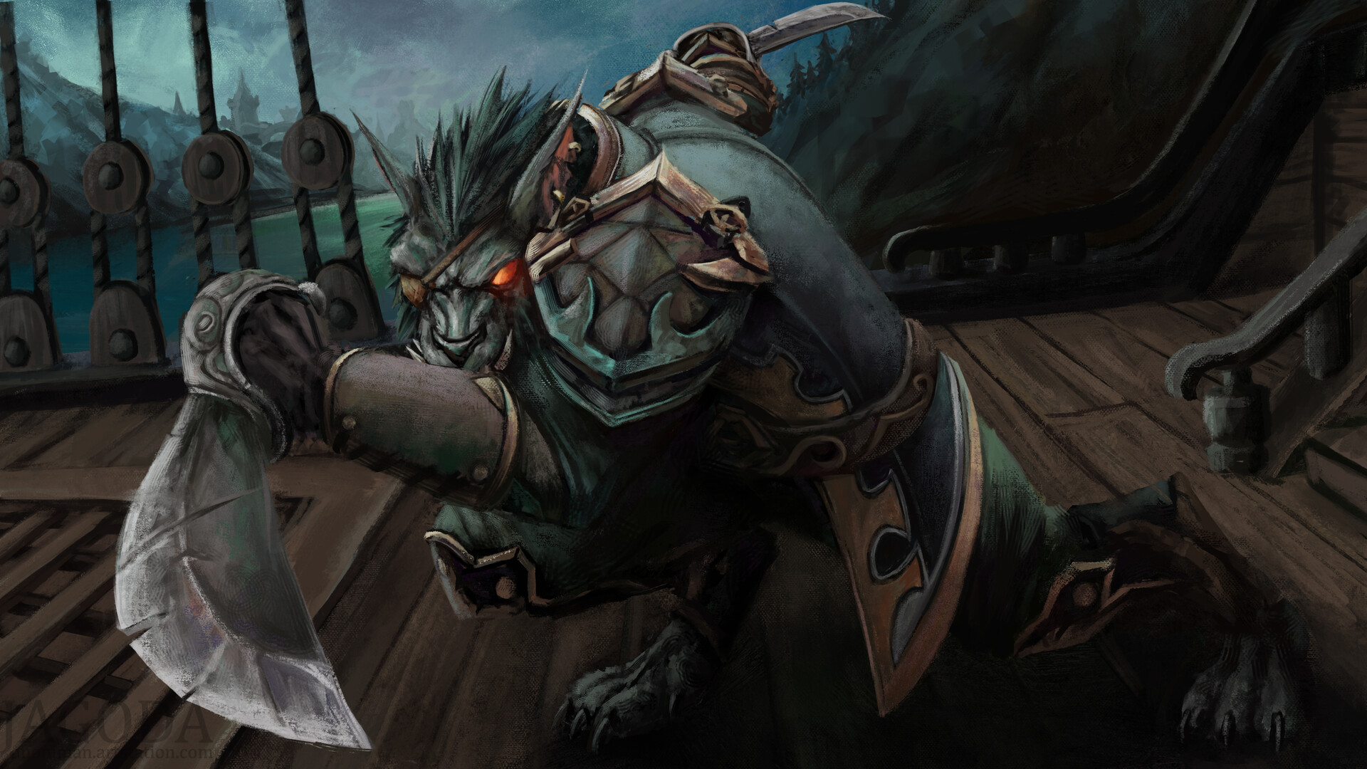 ArtStation - Worgen Rogue