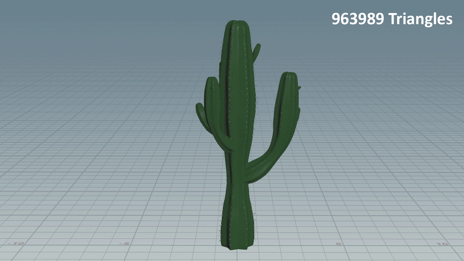 The final high and low poly models can be saved out separately for an external baker or baked automatically within the generator itself. This is one example of poly count reduction but it can be manipulated dynamically to meet a target poly count.   