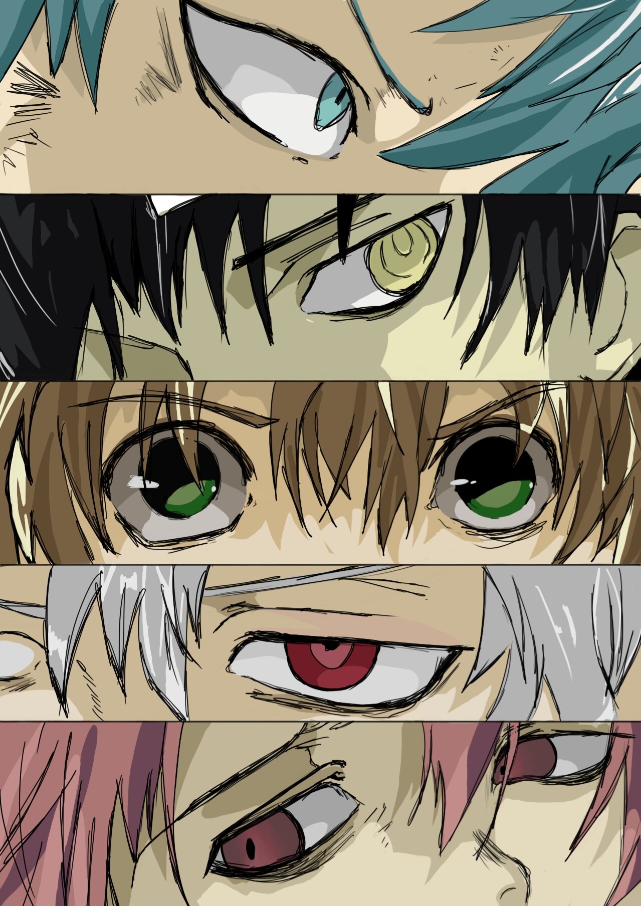 Artstation Soul Eater S Eyes Nail Carey Hold up your upper eyelid and pull down your lower lid,then. artstation soul eater s eyes nail carey