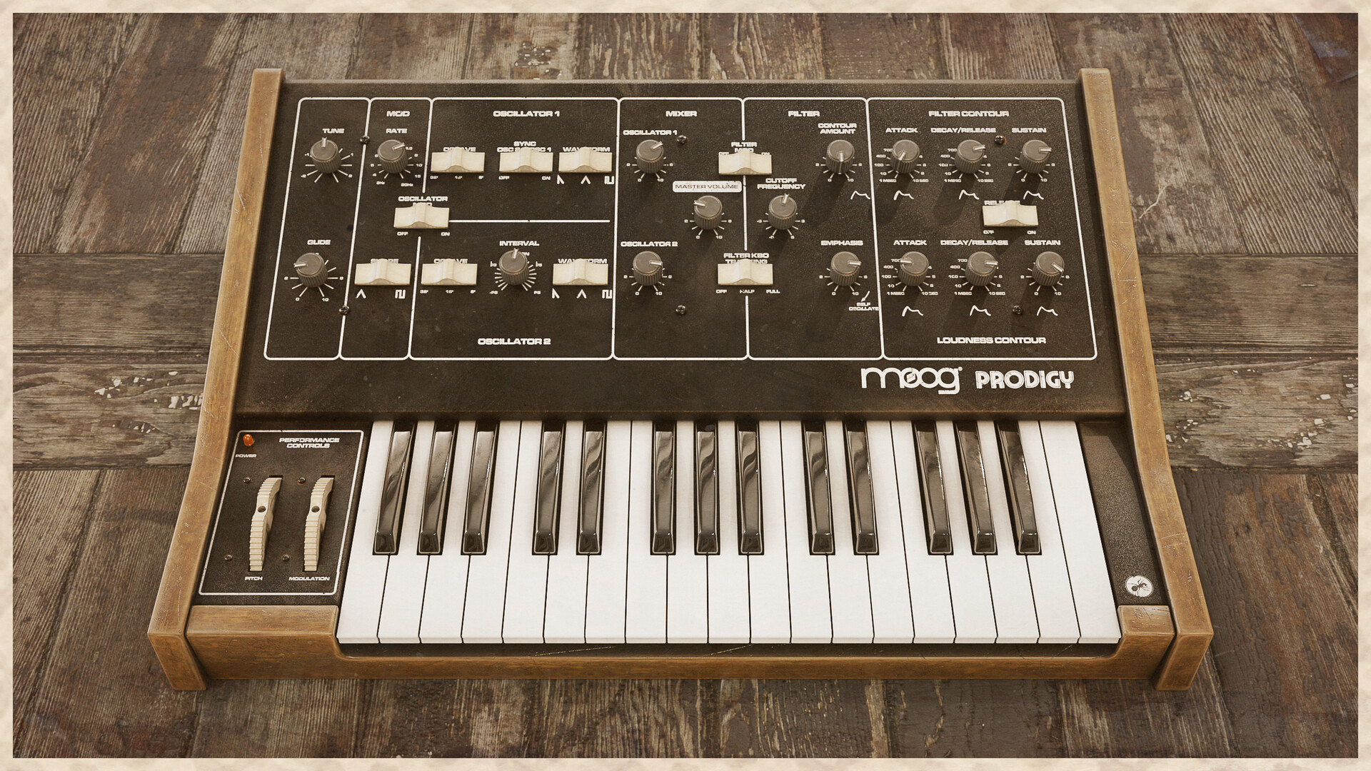 ArtStation MOOG Prodigy Synthesizer