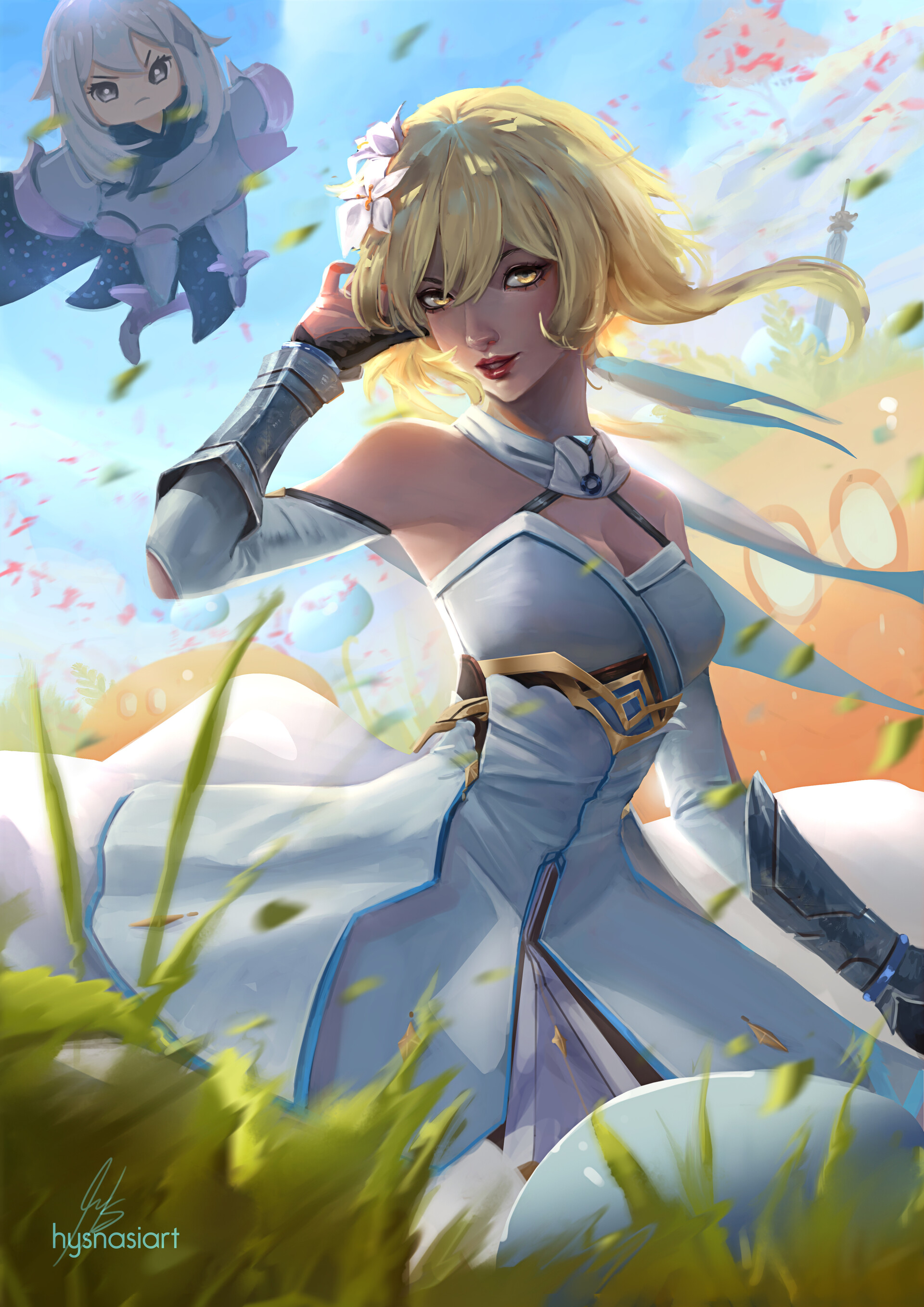 Artstation Ehe Te Nandayo Genshin Impact