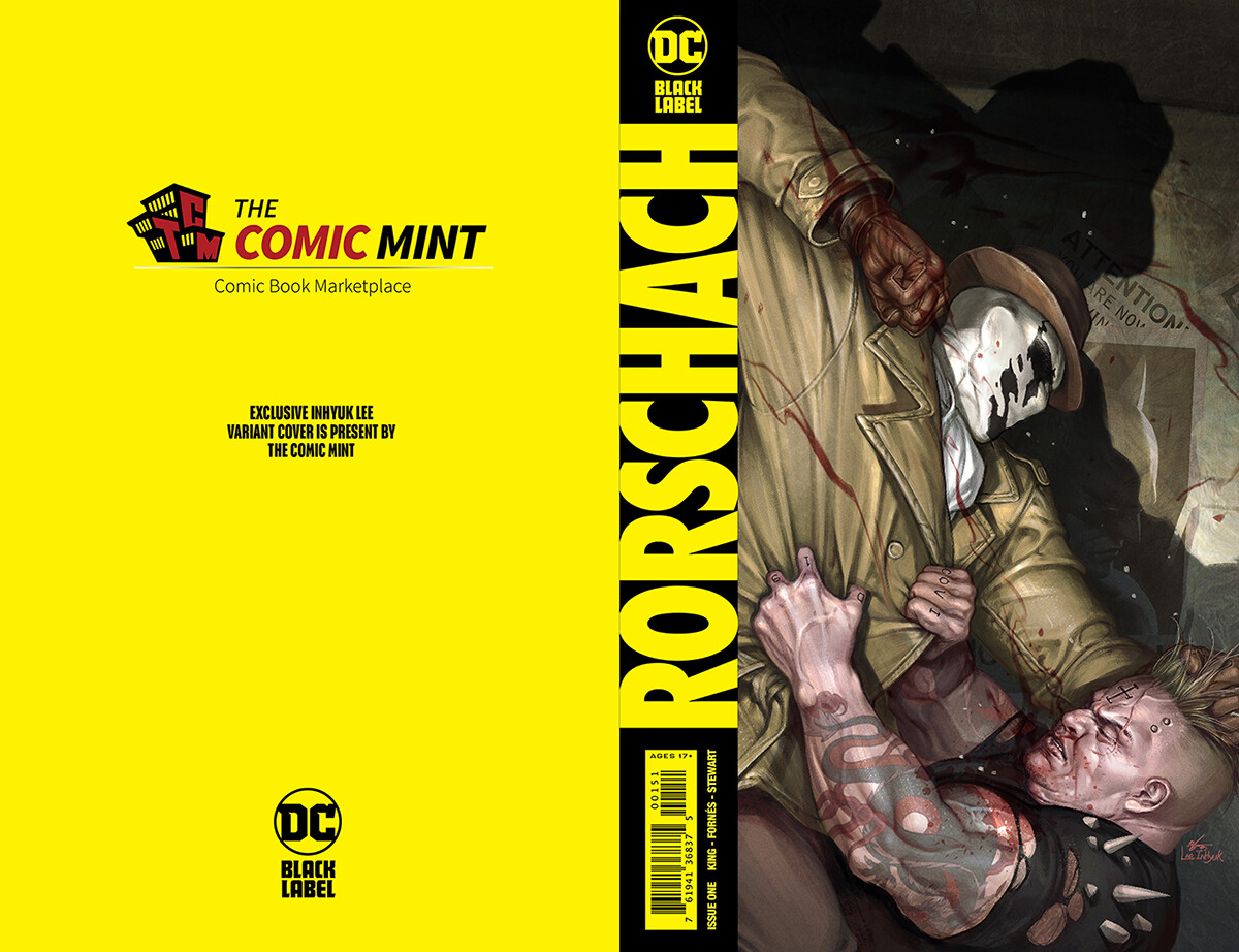 •Preorder: https://thecomicmint.com/products/rorschach-1-inhyuk-lee-variant