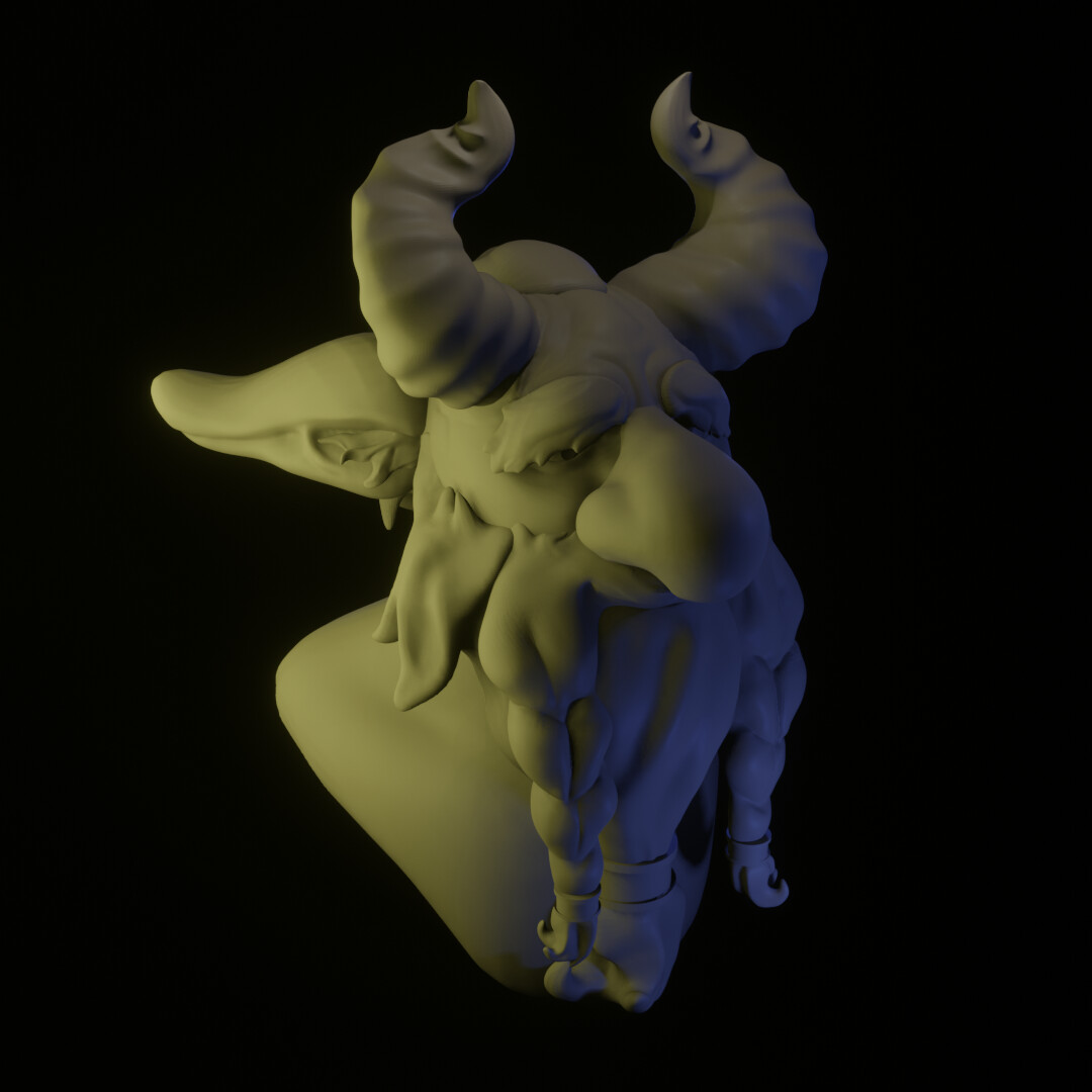 Artstation Fauno Miguel Angel Roque