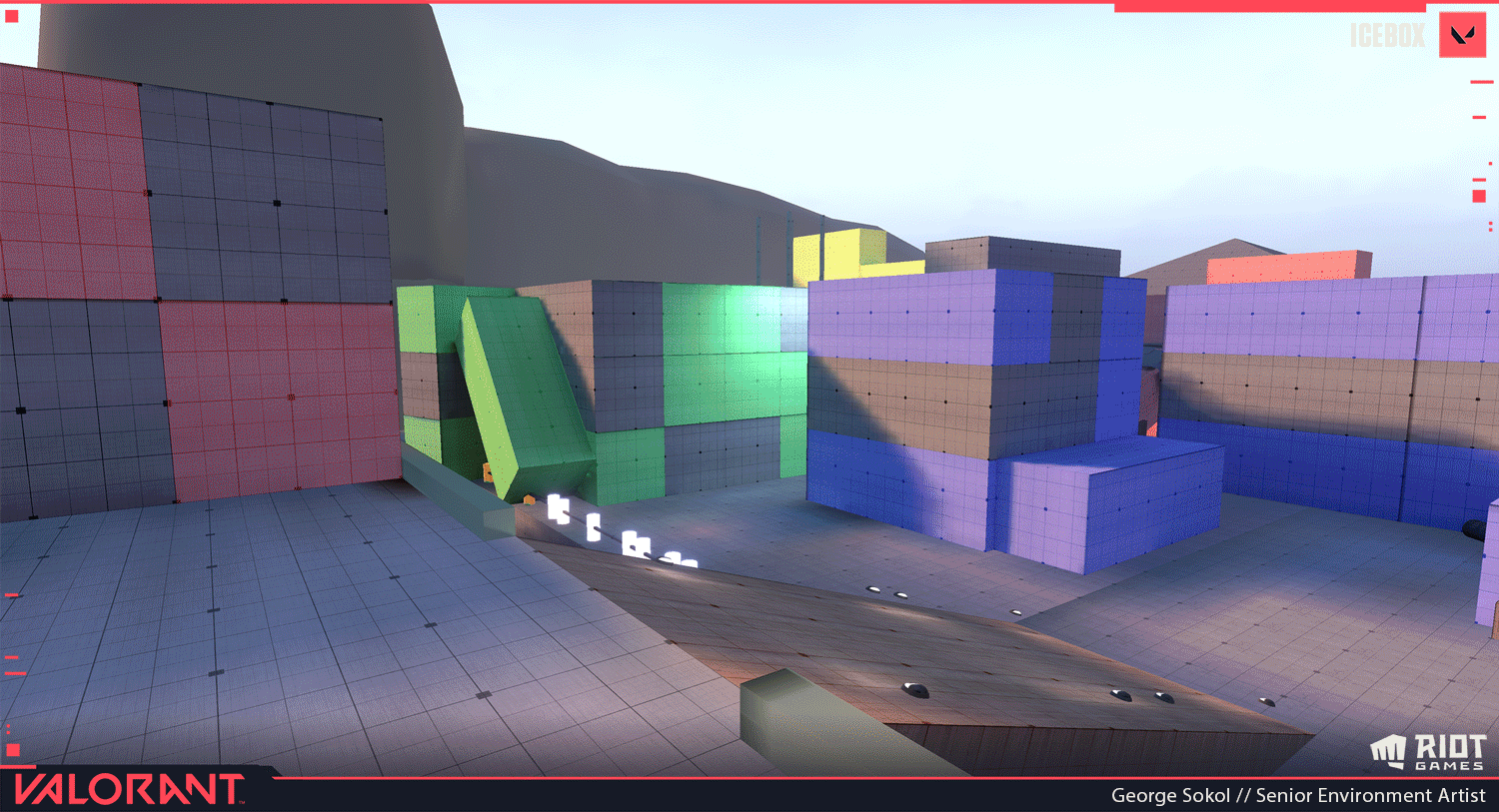 Progress from blockout to completion