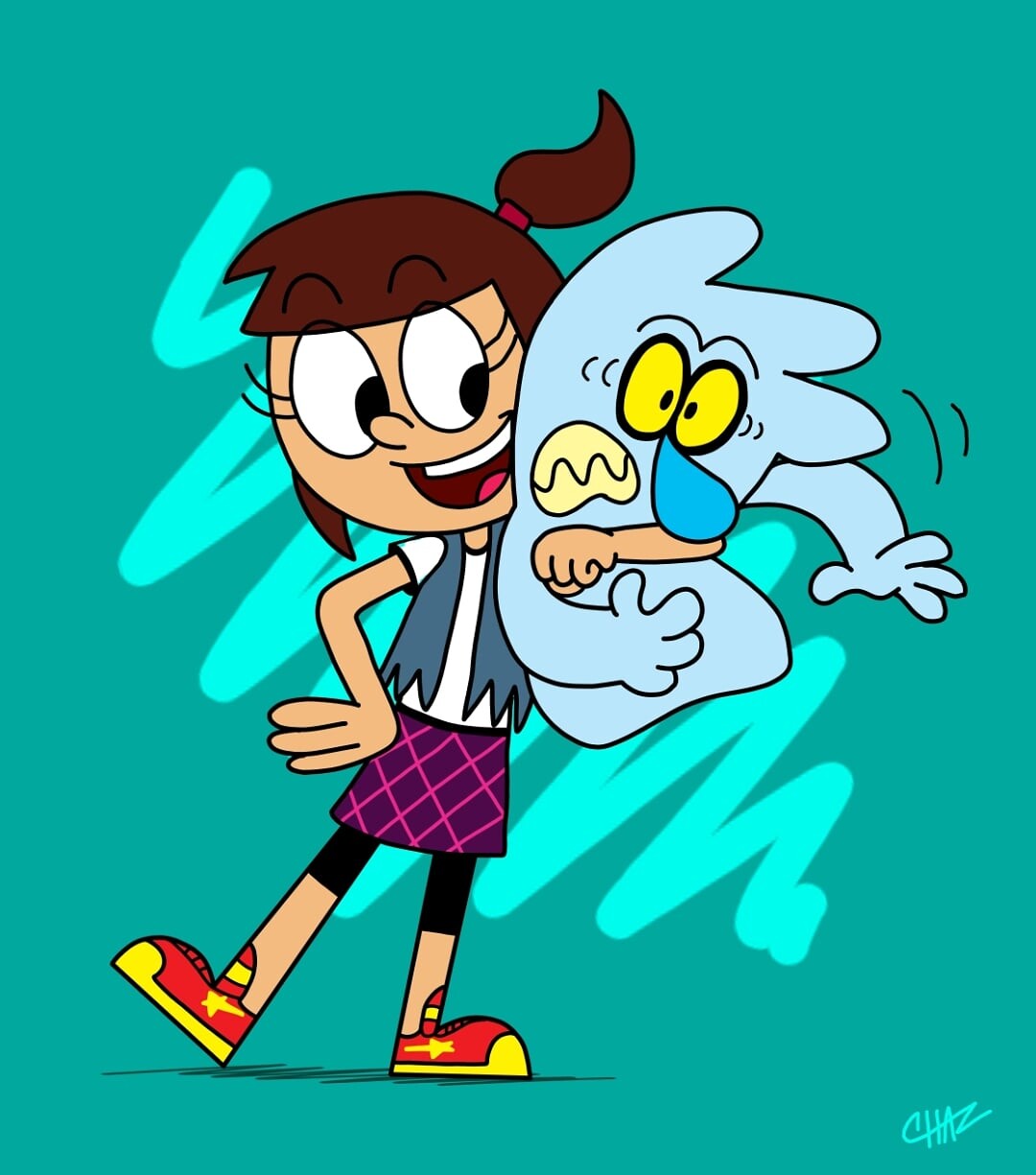 ArtStation Molly McGee and Scratch