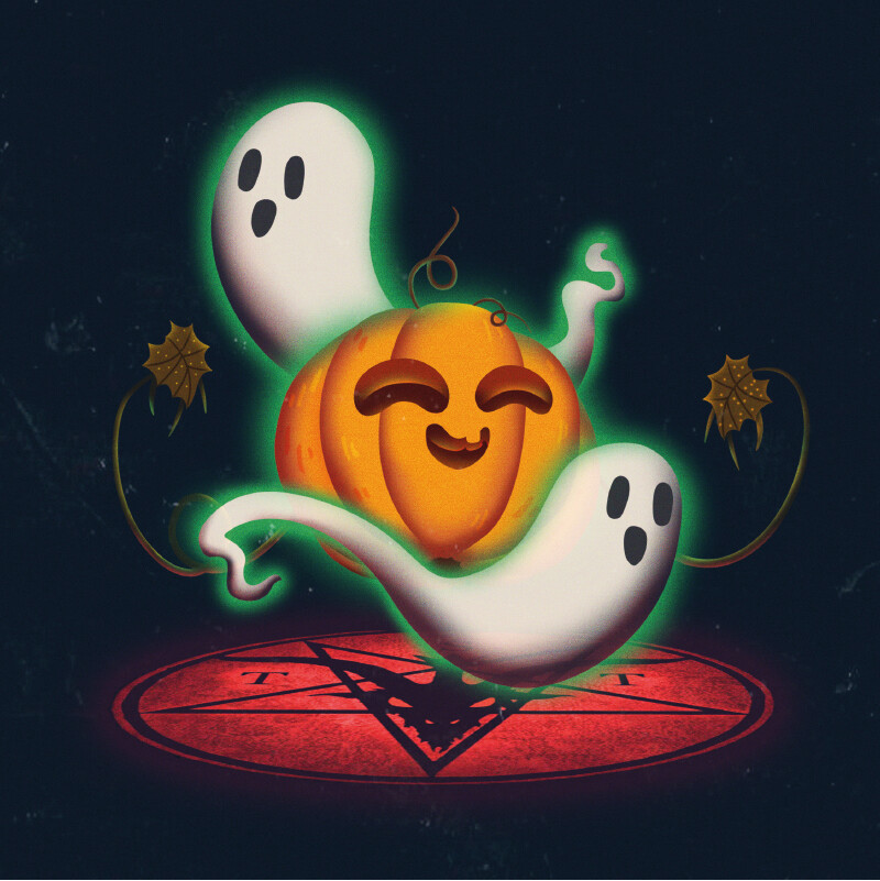 ArtStation - Spooky Pumpkin