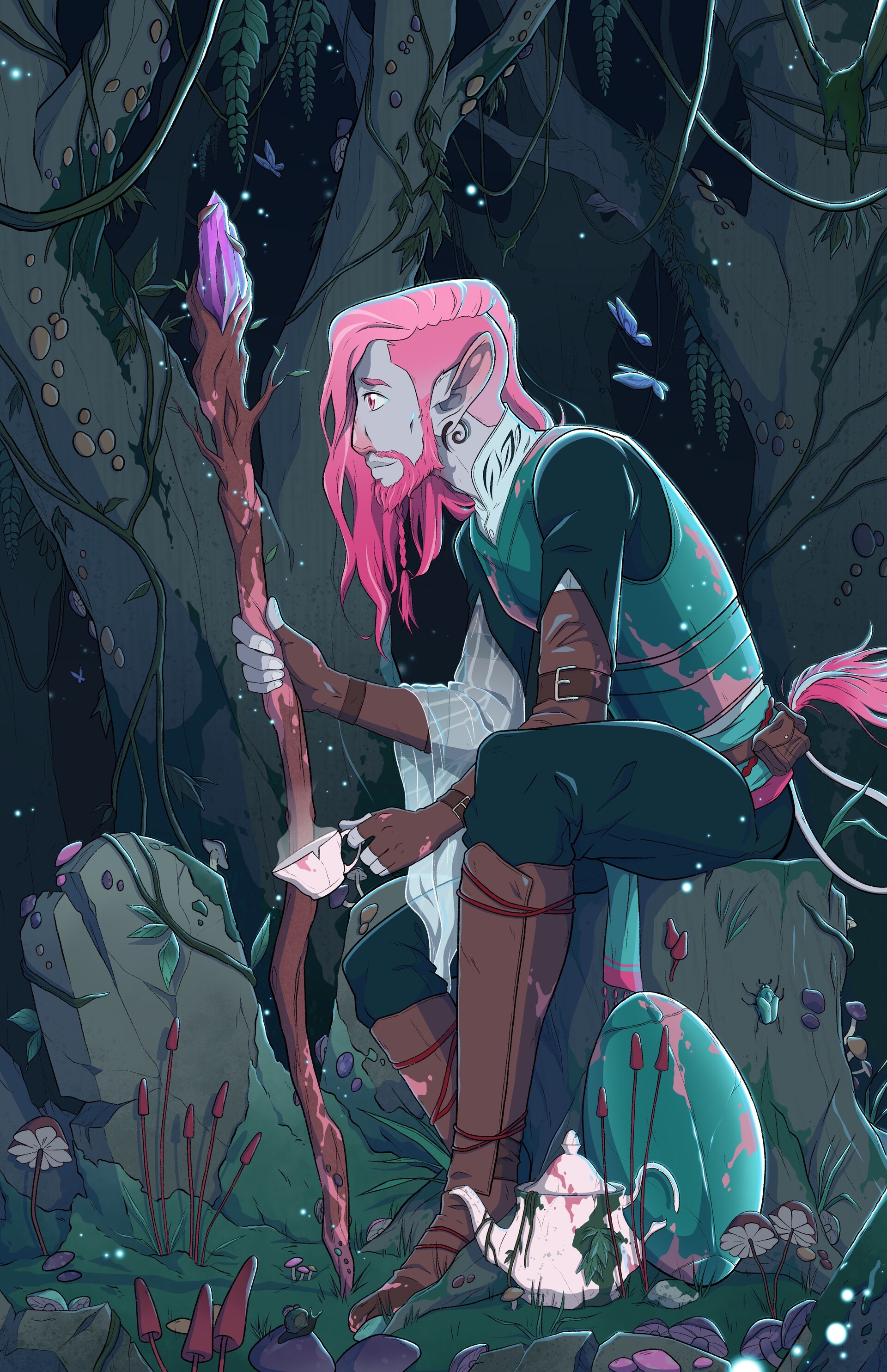 Artstation Caduceus Clay Of The Mighty Nein Critical Role Fanart Zachary Wolff