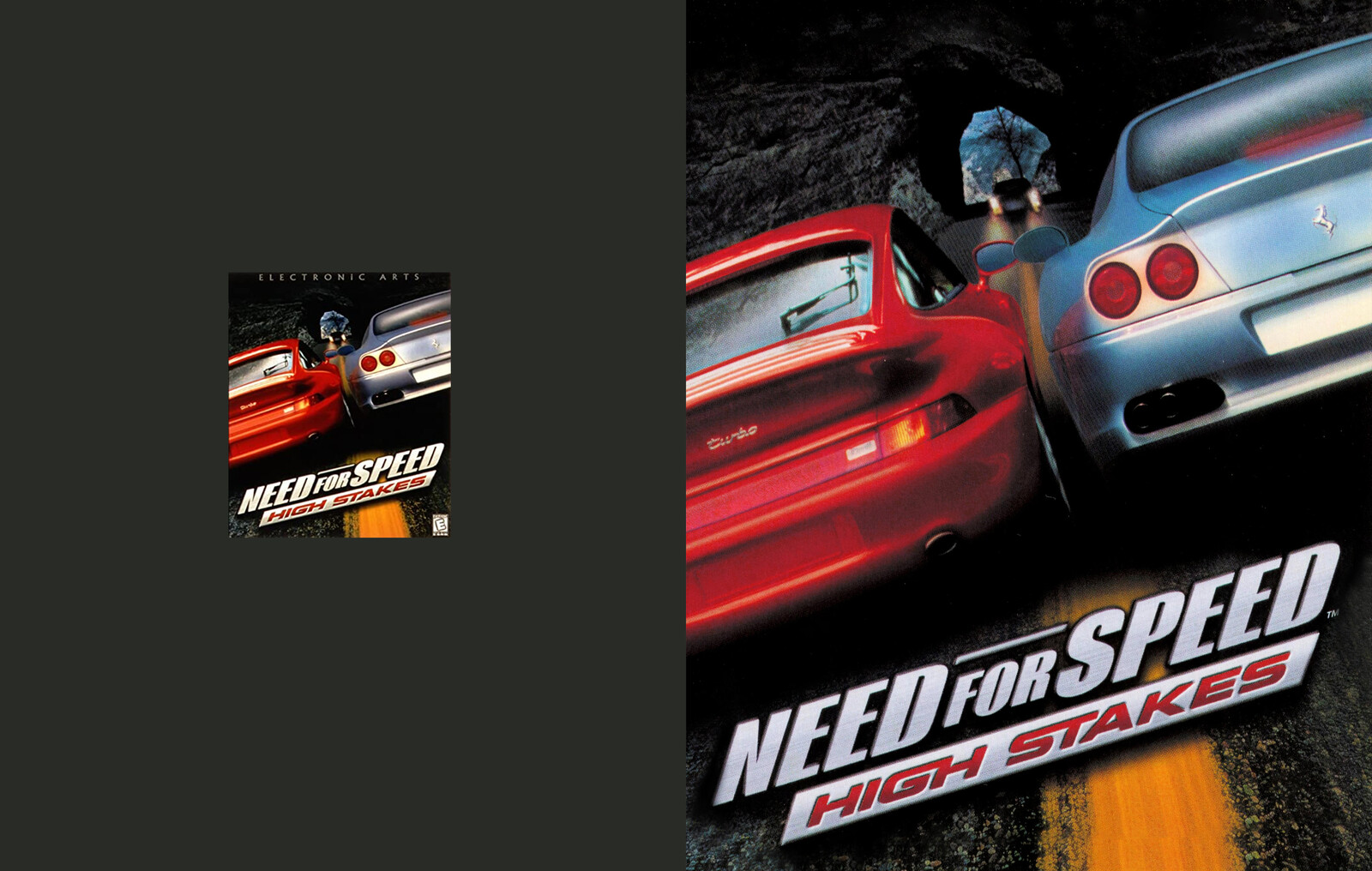 Need for Speed: High Stakes (Original Scan vs. Poster format)