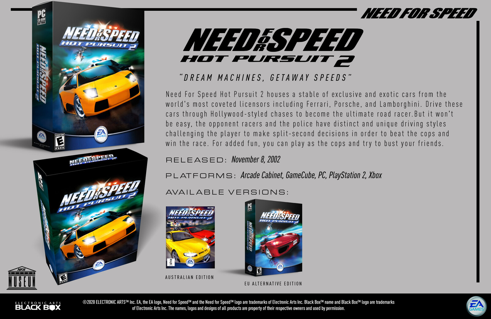 Need for Speed: Hot Pursuit 2 (2002) - Museum Slide