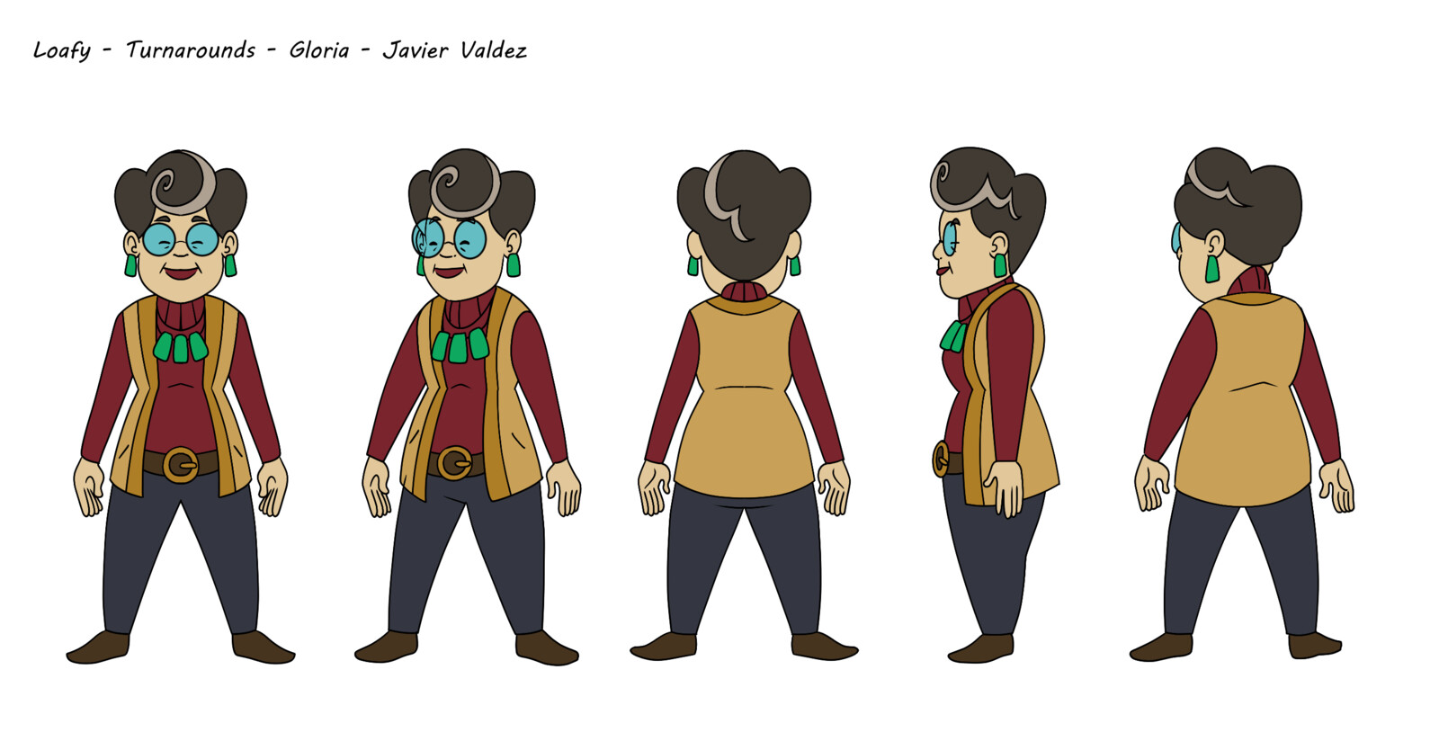 Gloria, voiced by Andrew Levitt