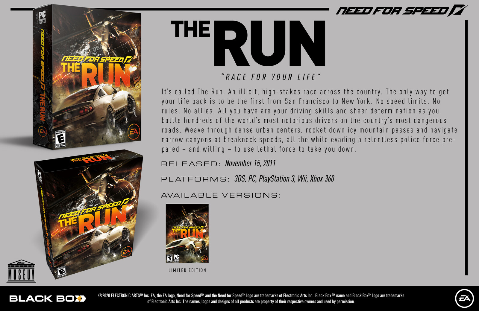 Need for Speed The Run (2011) - Museum Slide