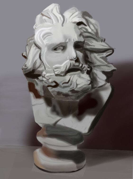 ArtStation - Male bust