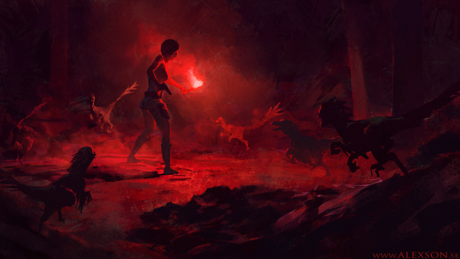Dino Crisis Remake fan art