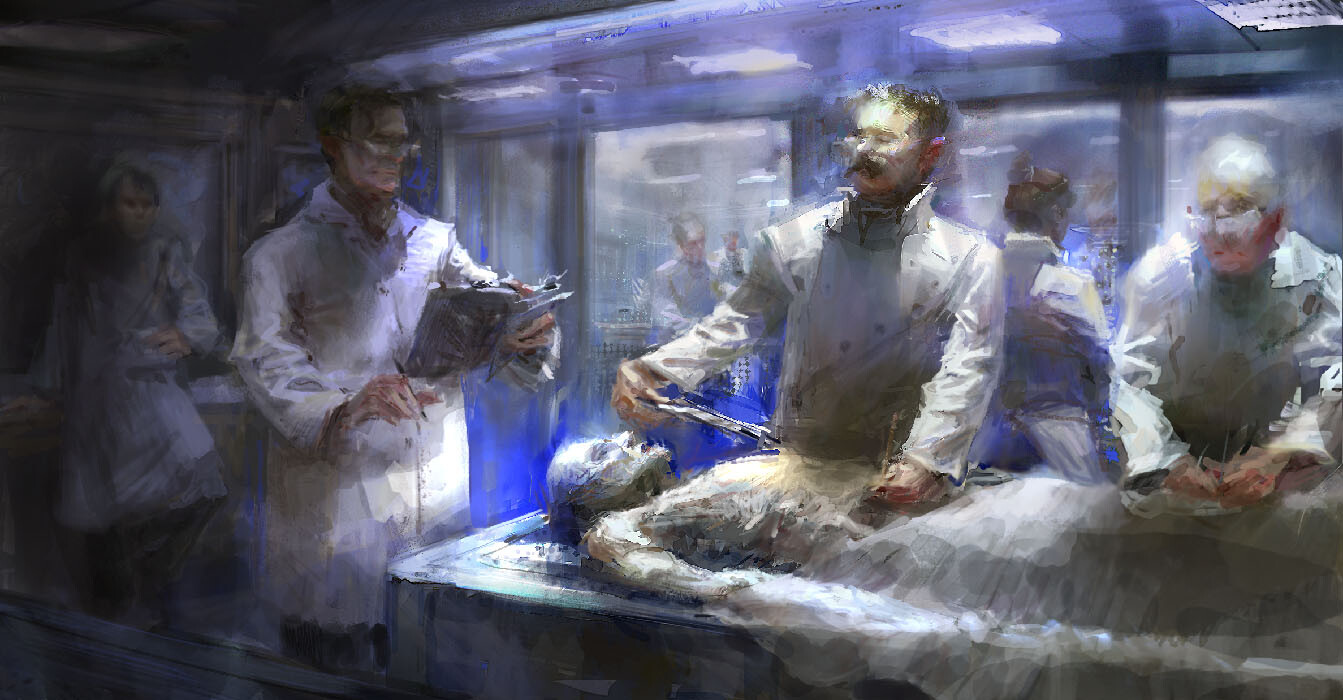 Autopsy Room, Marco Bucci.