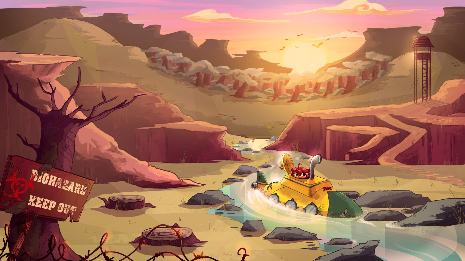 ArtStation - Secret Base - Background Design