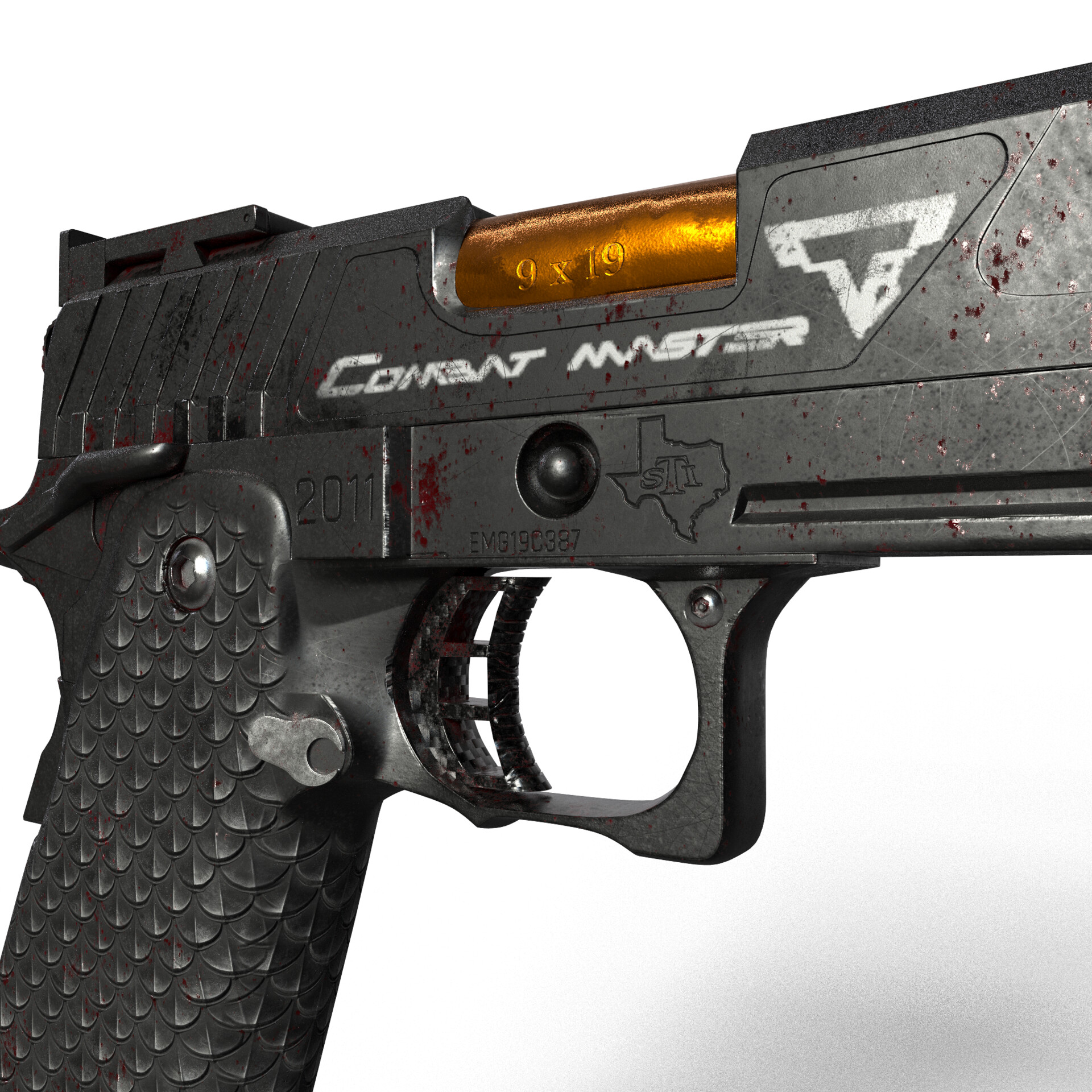 Dream Fighter様EMG TTI 2011 COMBATMASTER EMG TTI (2011) Combat Master V2 Airsoft Pistol | SWIT Airsoft