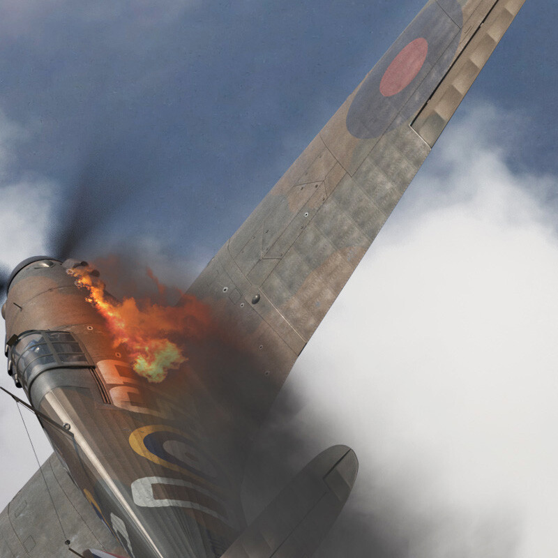 Hendrik Aviation Art - Battle of Britain - Hardest Day