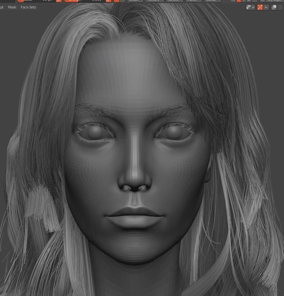 Early hair preview