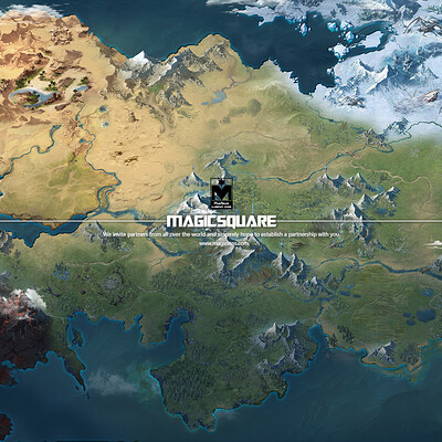 MagicSquare - web games 2.5D environments-Level map