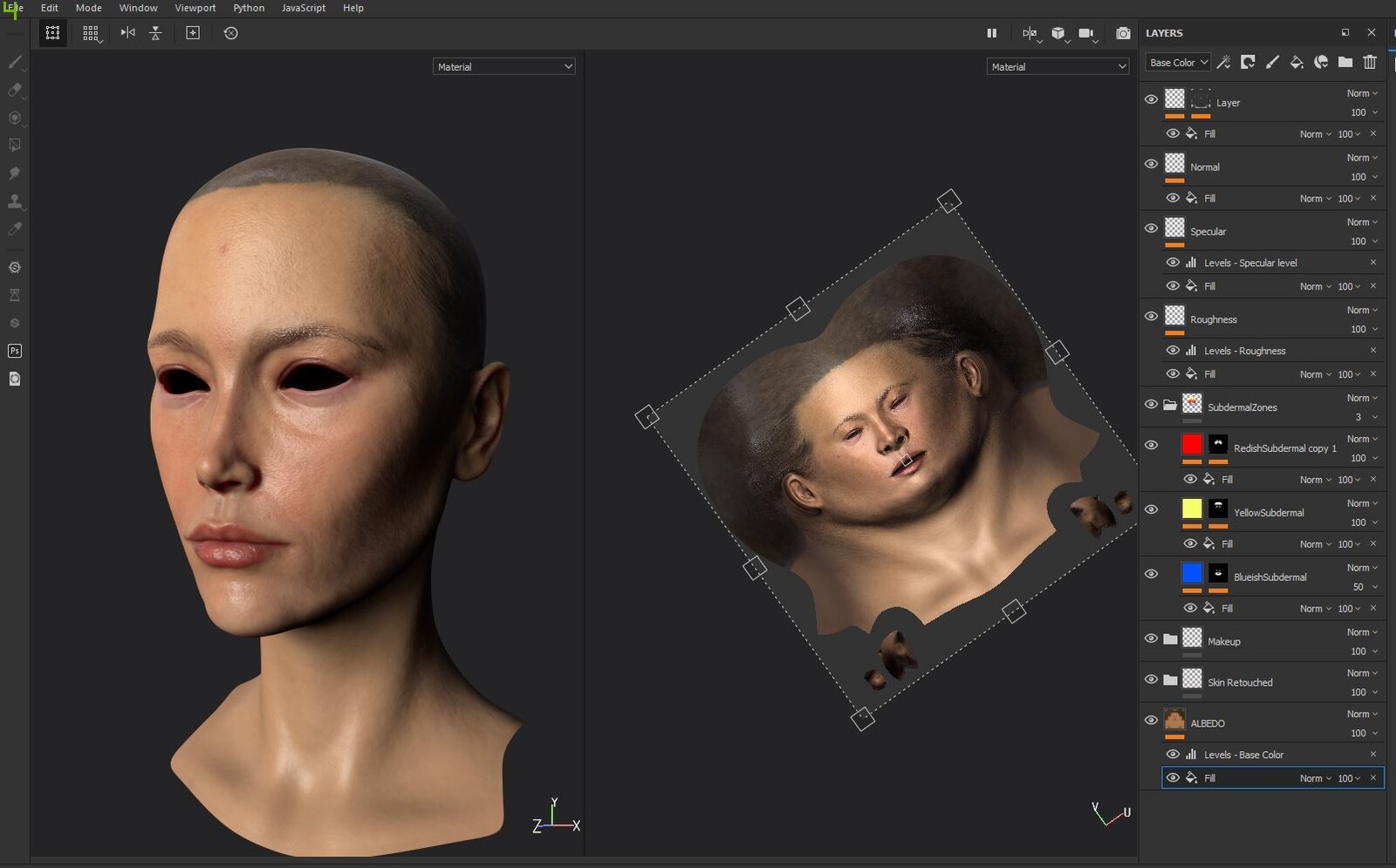 Substance Painter Viewport
