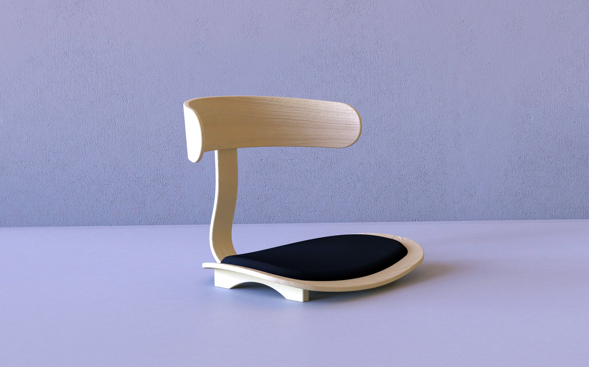 Ayoub Zgaren - Chaise de sol - Concept design