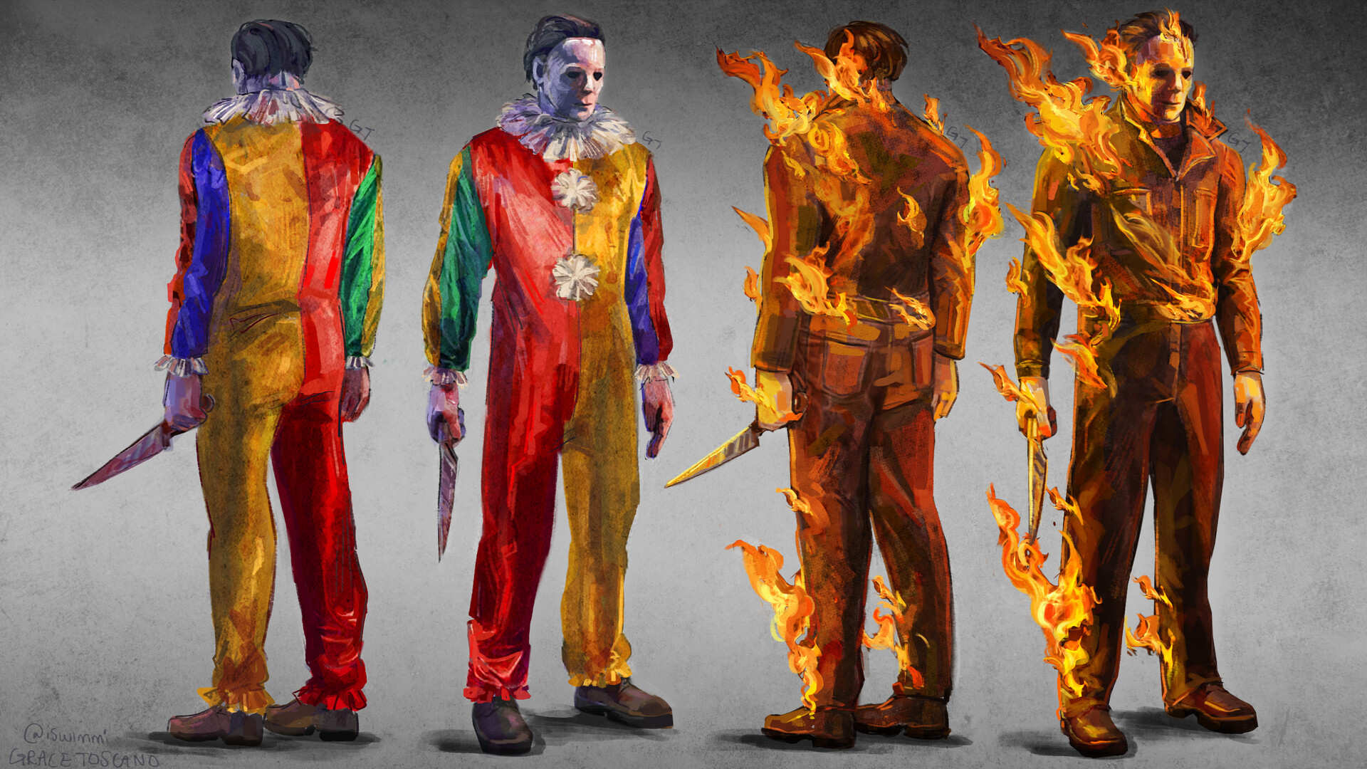 Grace Toscano Michael Myers Skin Concept Grace Toscano Michael Myers Skin Concept