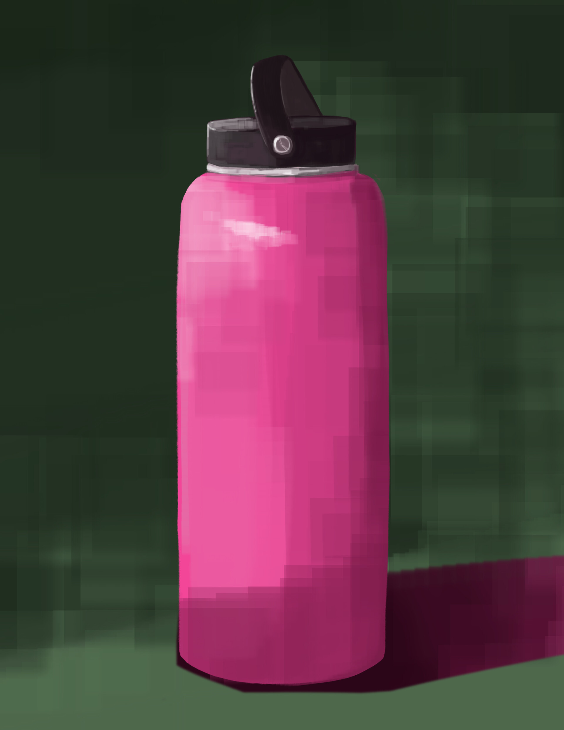 Painted pink hot sale hydro flask