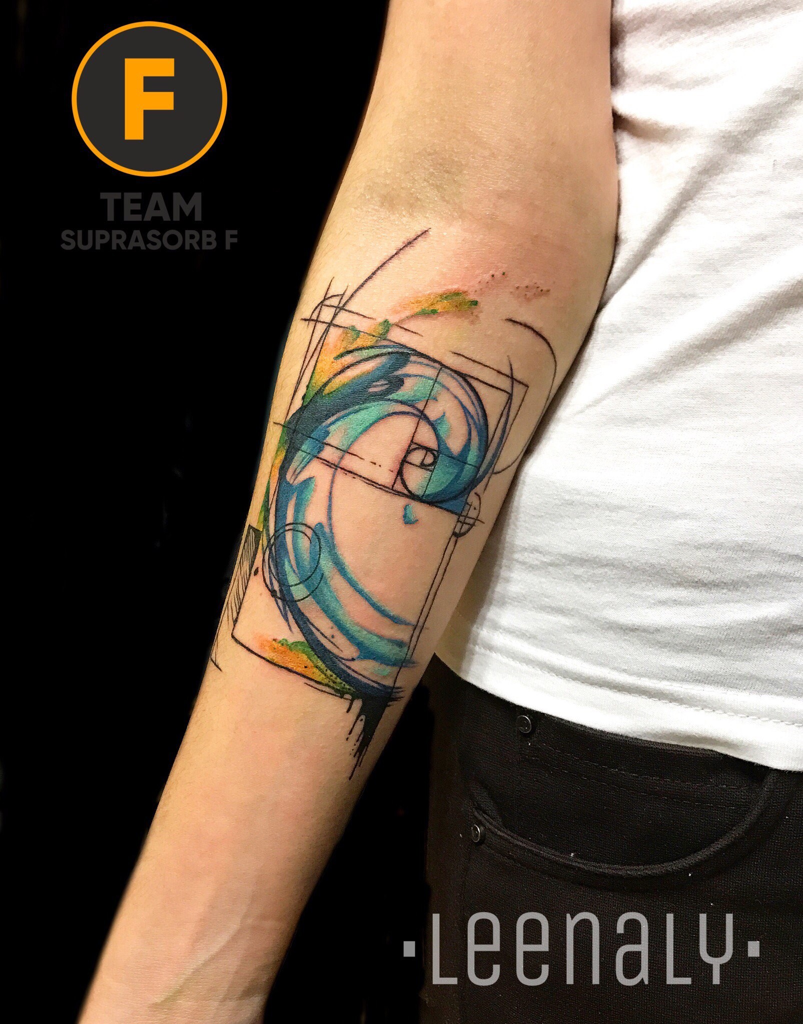 One session fibonacci and flower of life tattoo tattoo tattooart t   TikTok