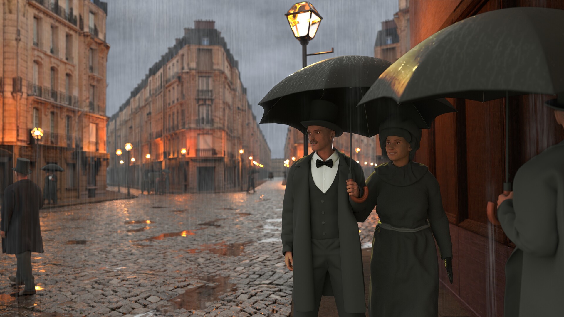 artstation-paris-street-rainy-day