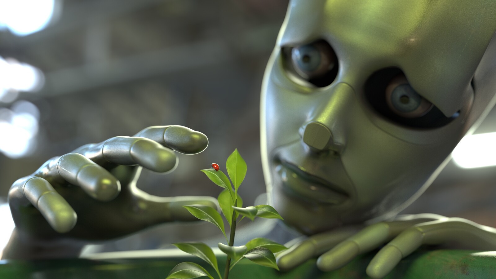 artstation flower bot thomas