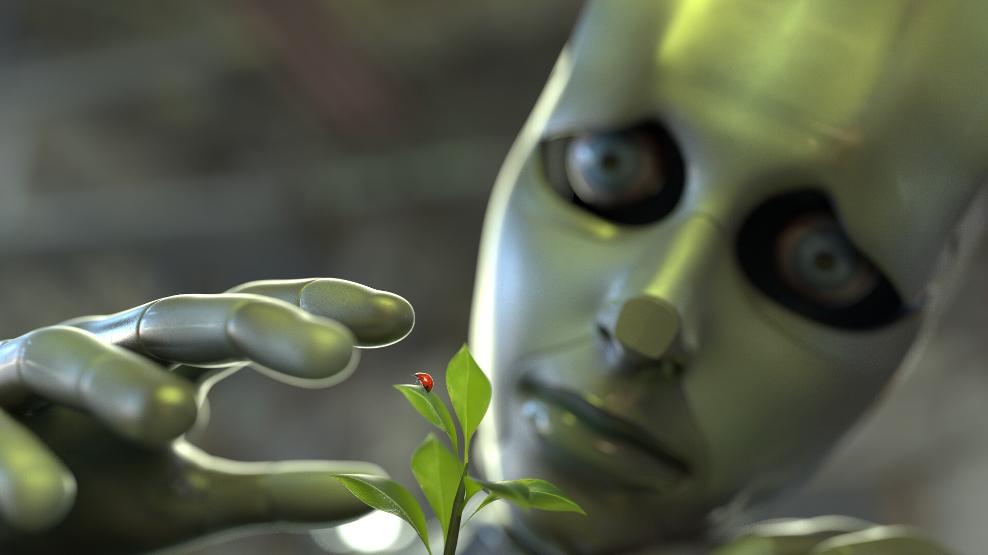 artstation flower bot thomas