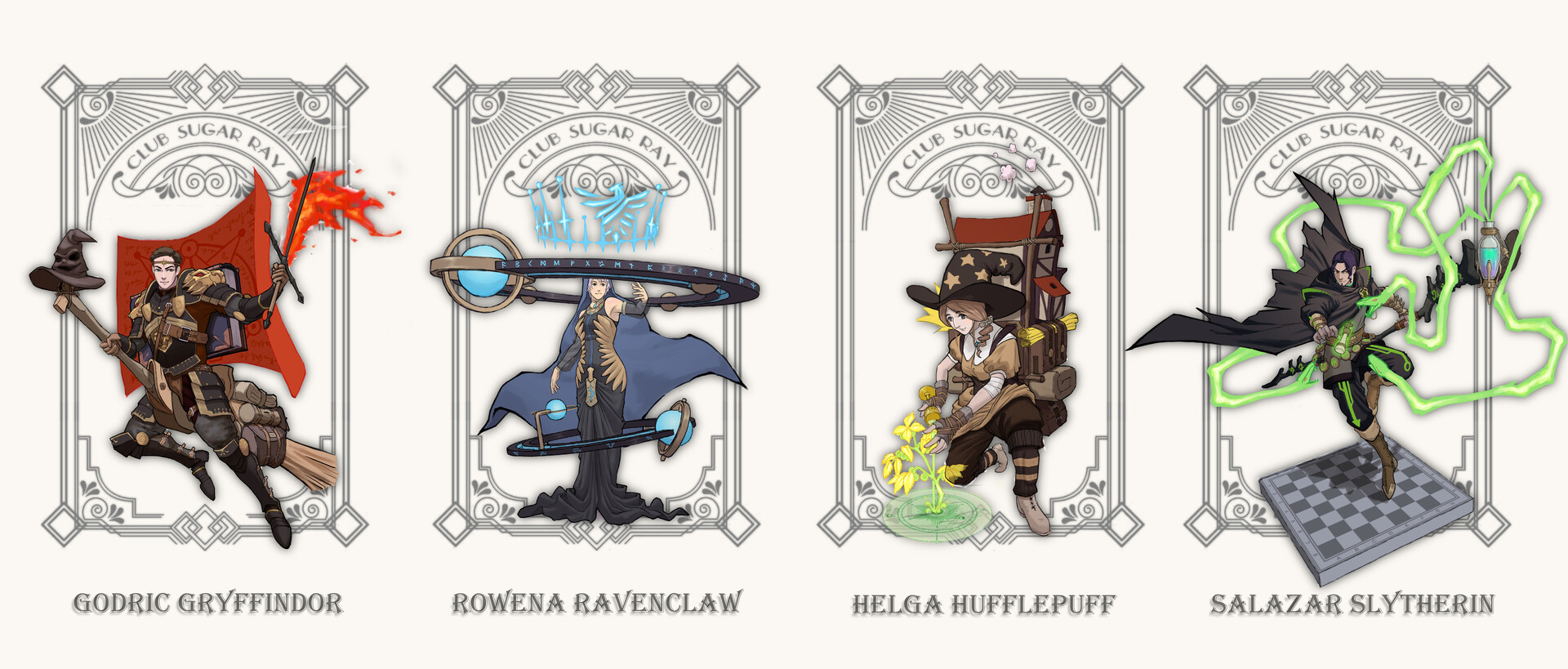 Founders of Hogwarts