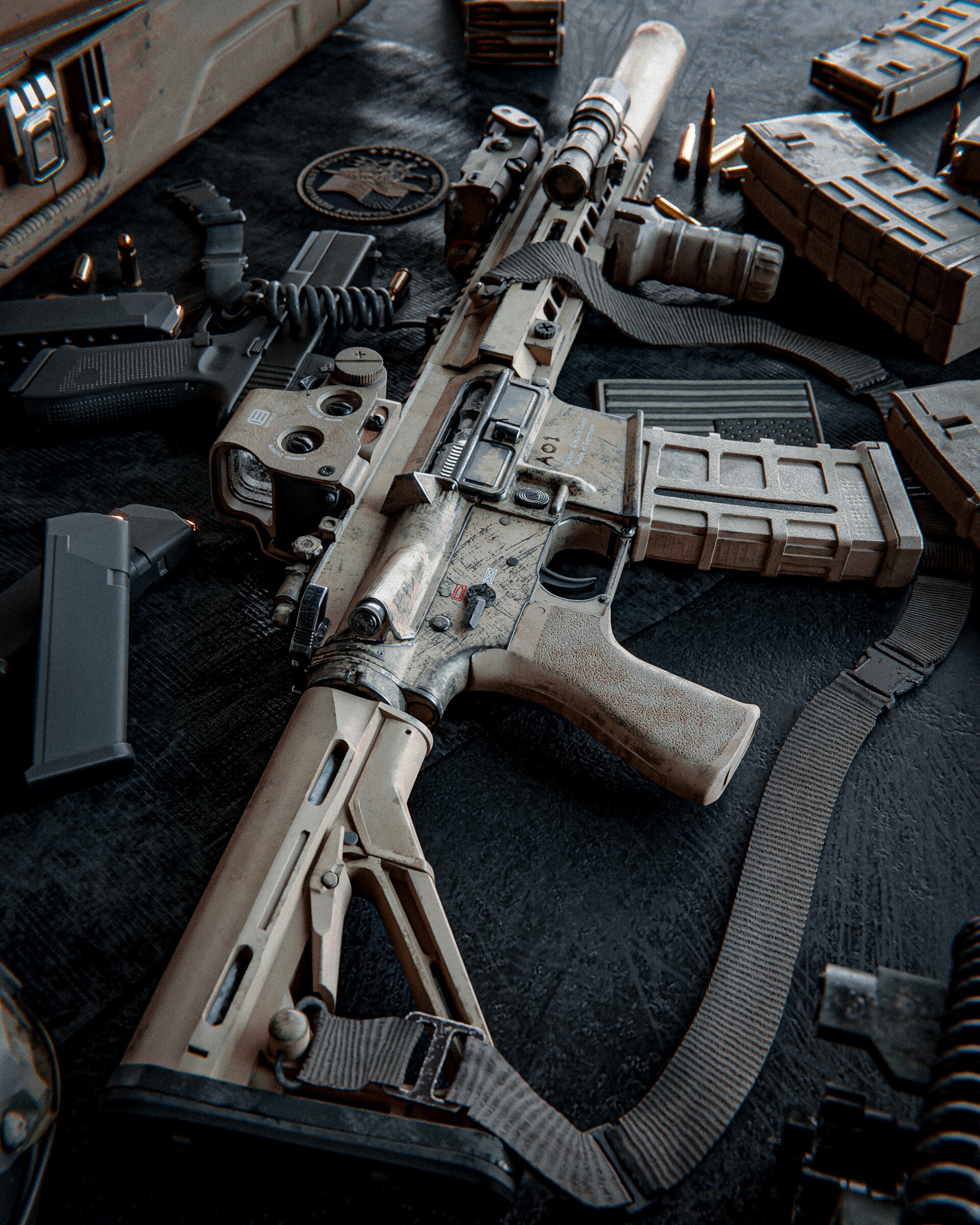 ArtStation - SEAL Team Six Loadout