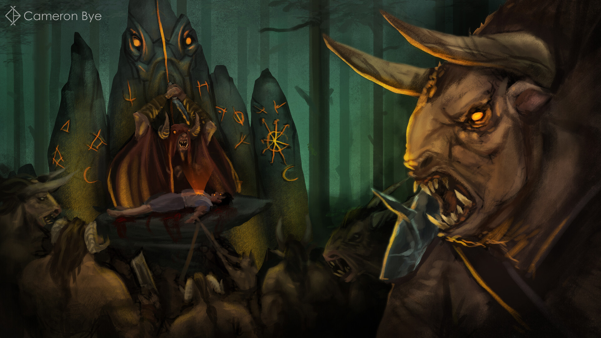 ArtStation The Beastmen