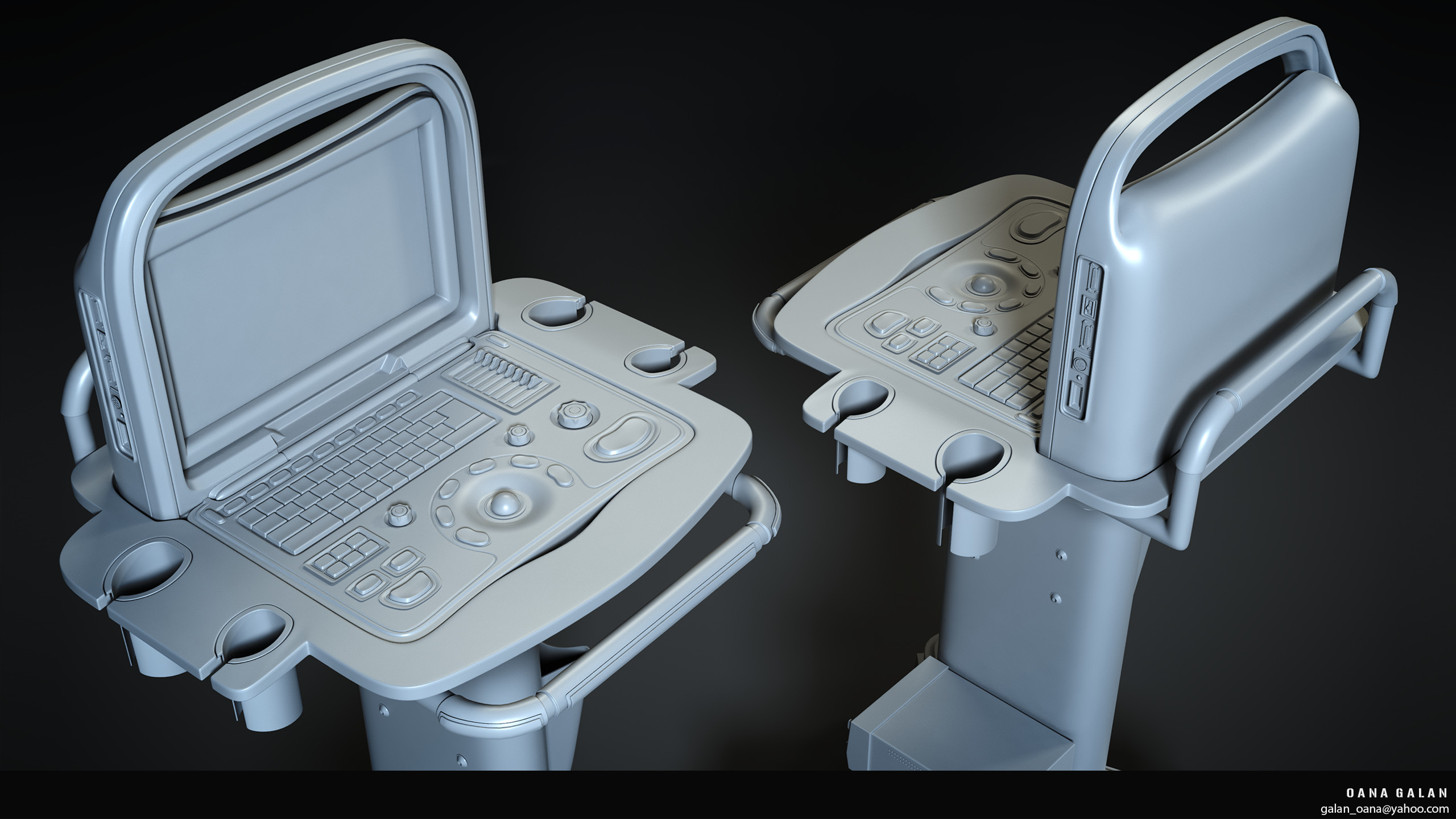 artstation surgery room oana galan