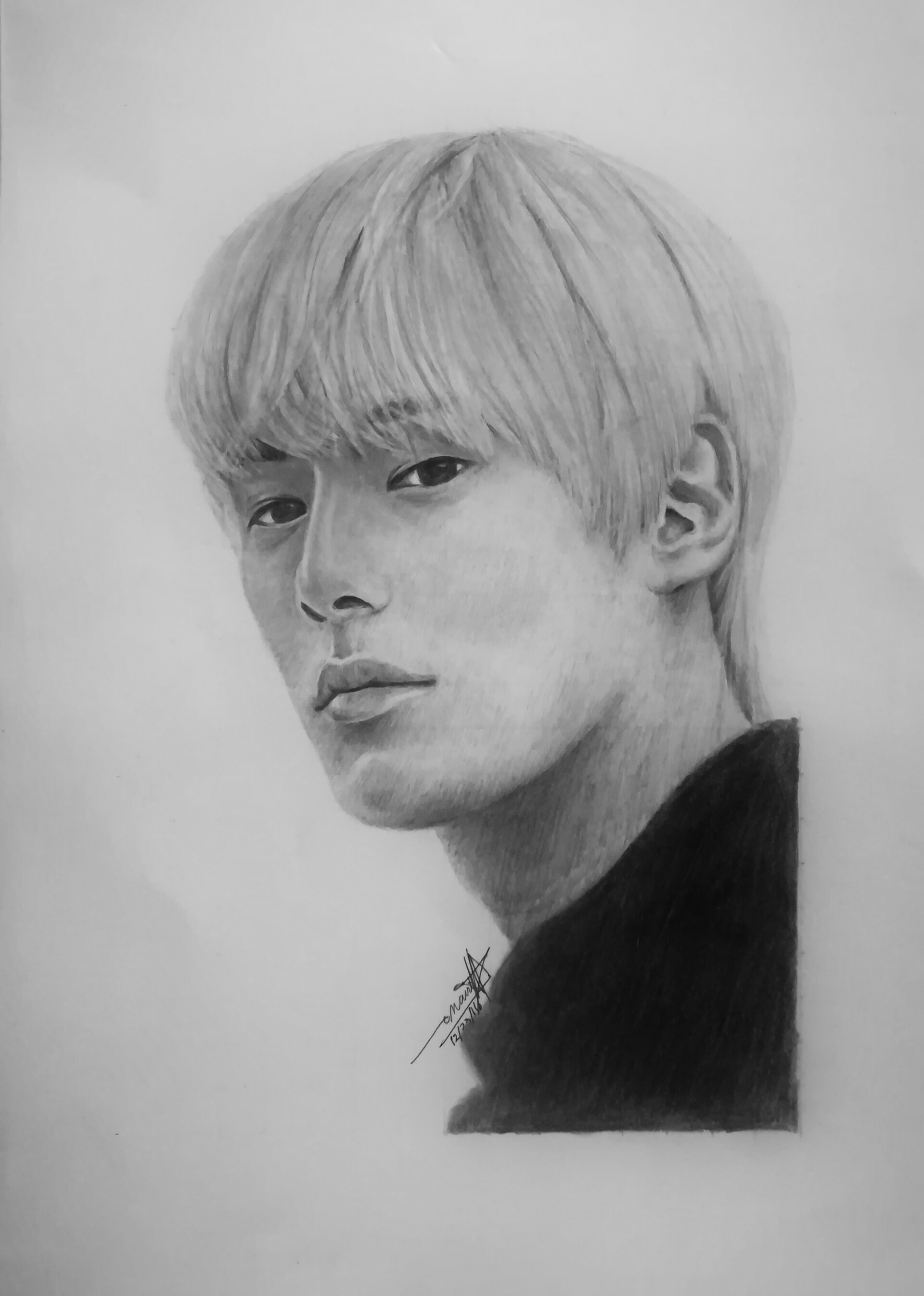 Artstation Monsta X Lee Minhyuk Fanart Ida Adriano