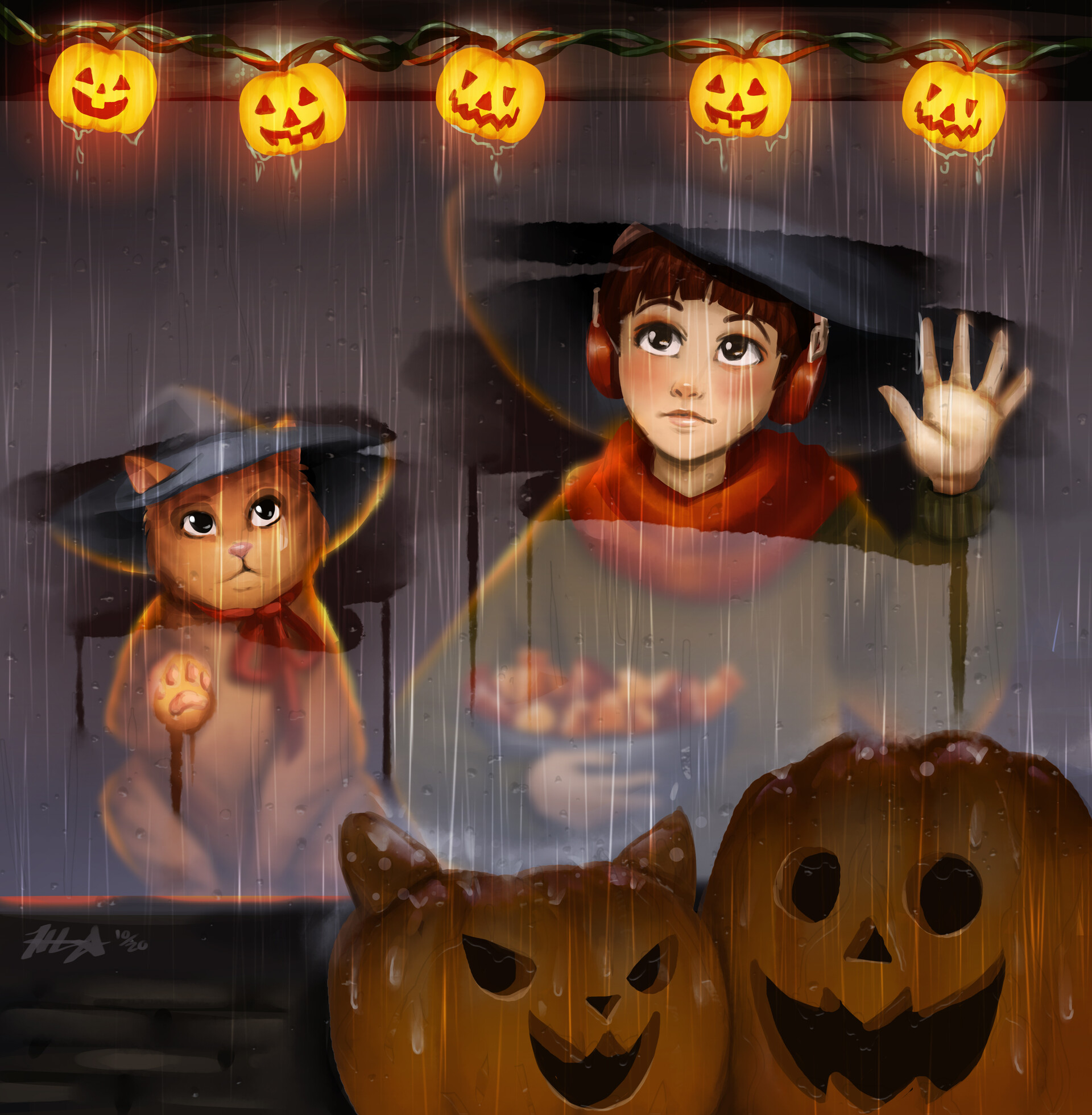 ArtStation - Lofi Halloween