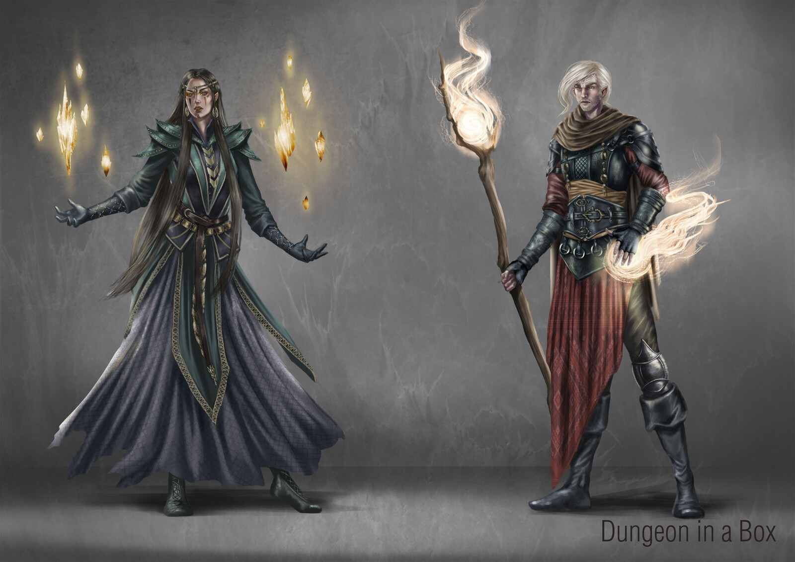 Half-Elf Warlock