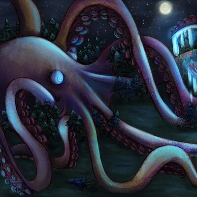Oktonoa, the magic octopus