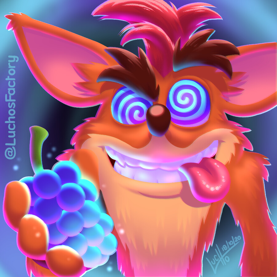 Crash bandicoot fan art cheap