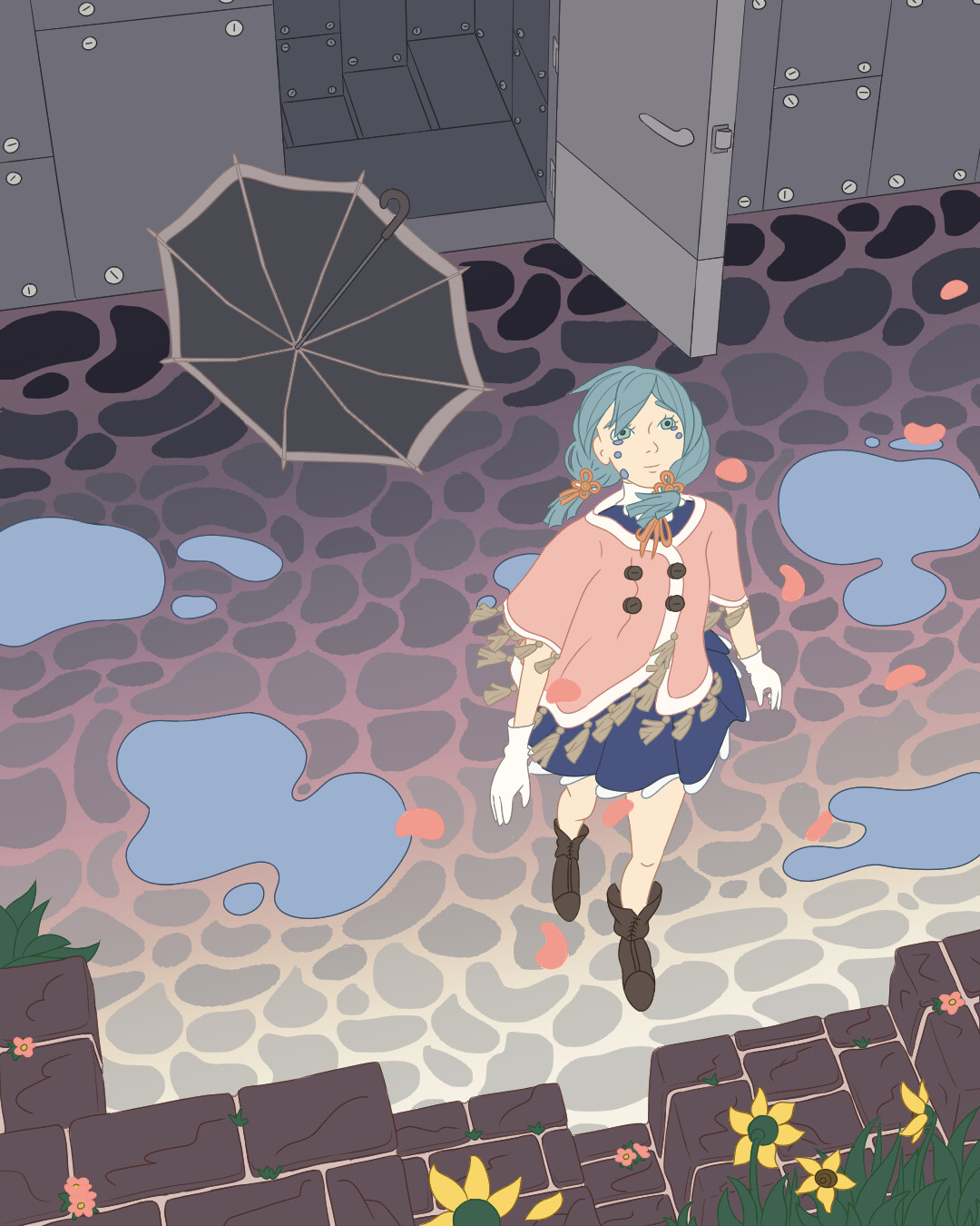 Artstation World S End Umbrella Amy Lowe