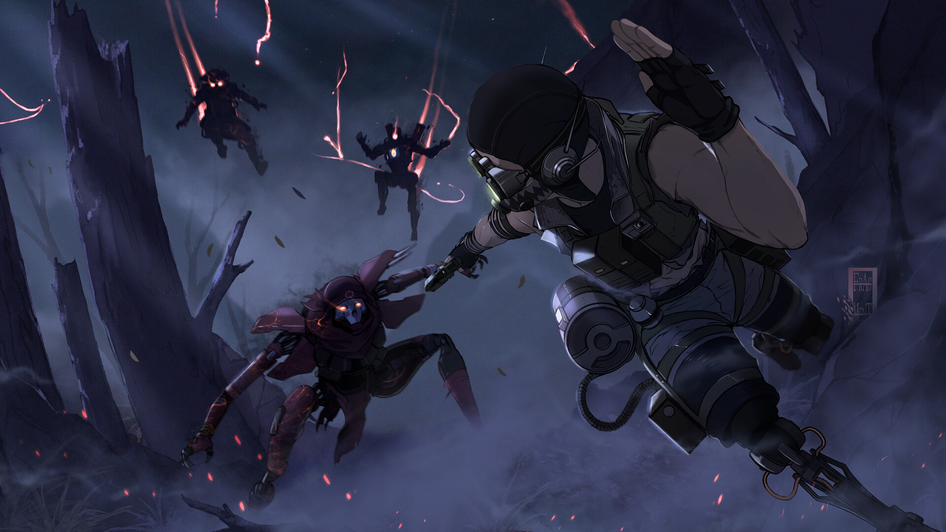 ArtStation Apex Legends Shadow Royale